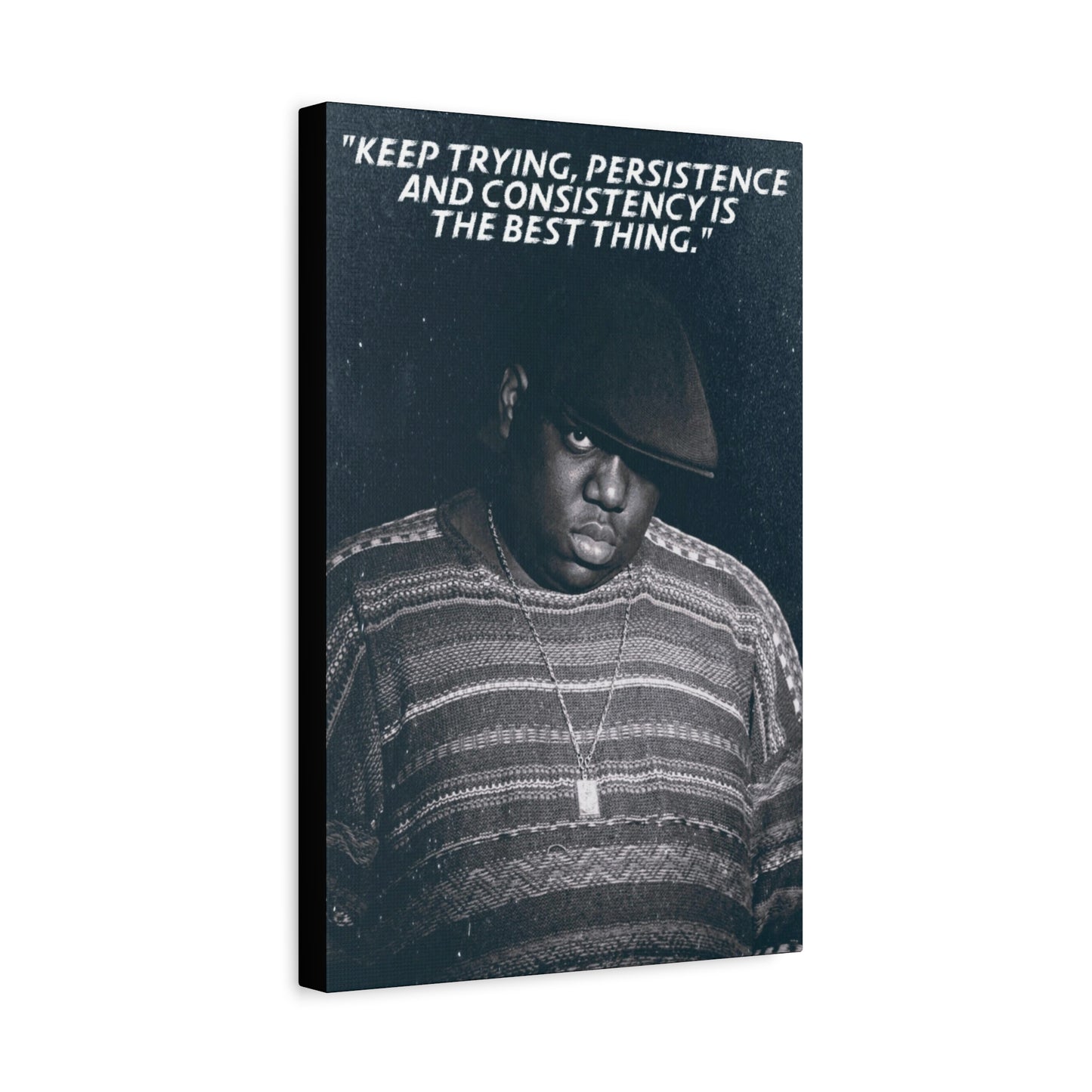 Biggie Smalls Motivational Canvas