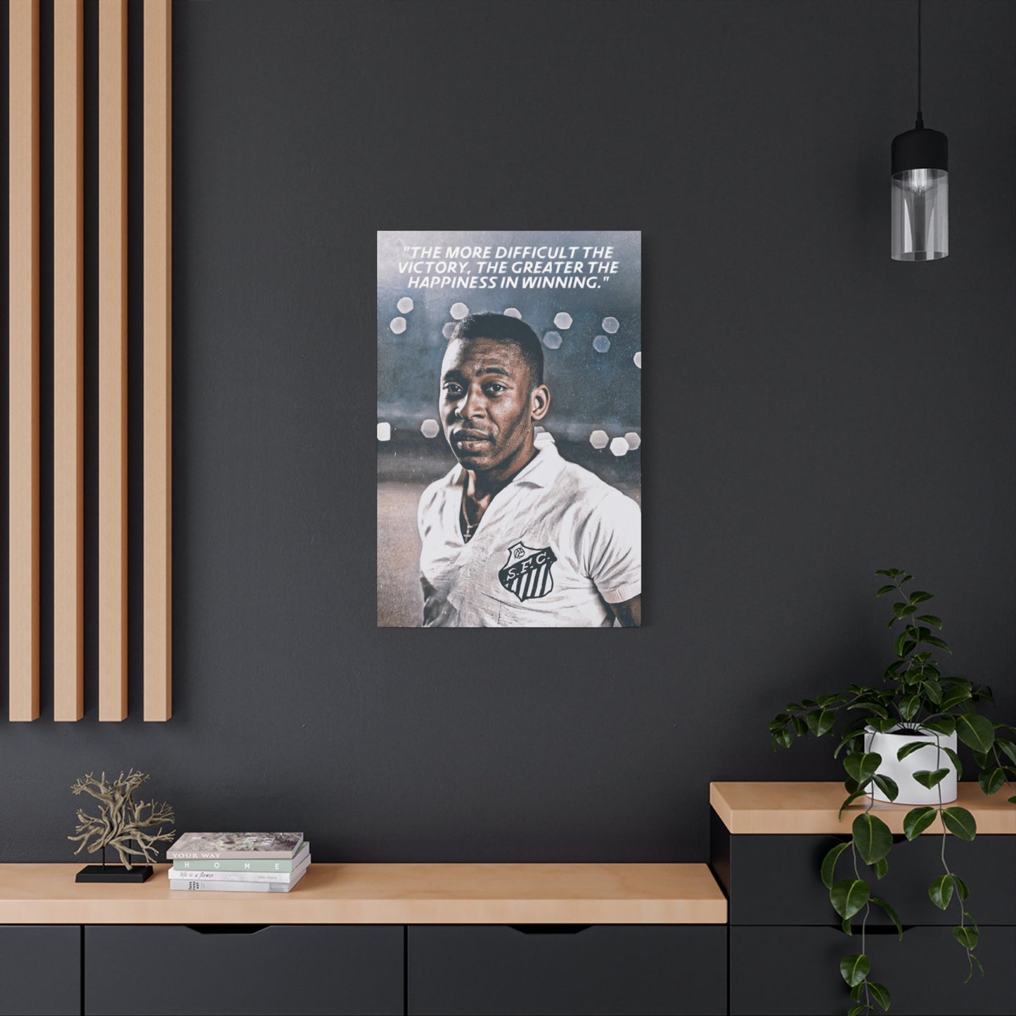 Pele Motivational Canvas