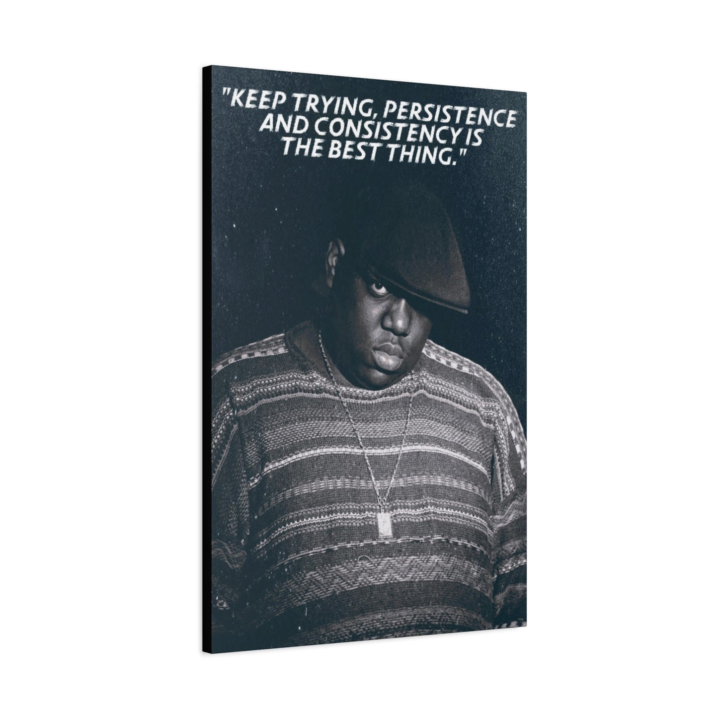 Biggie Smalls Motivational Canvas