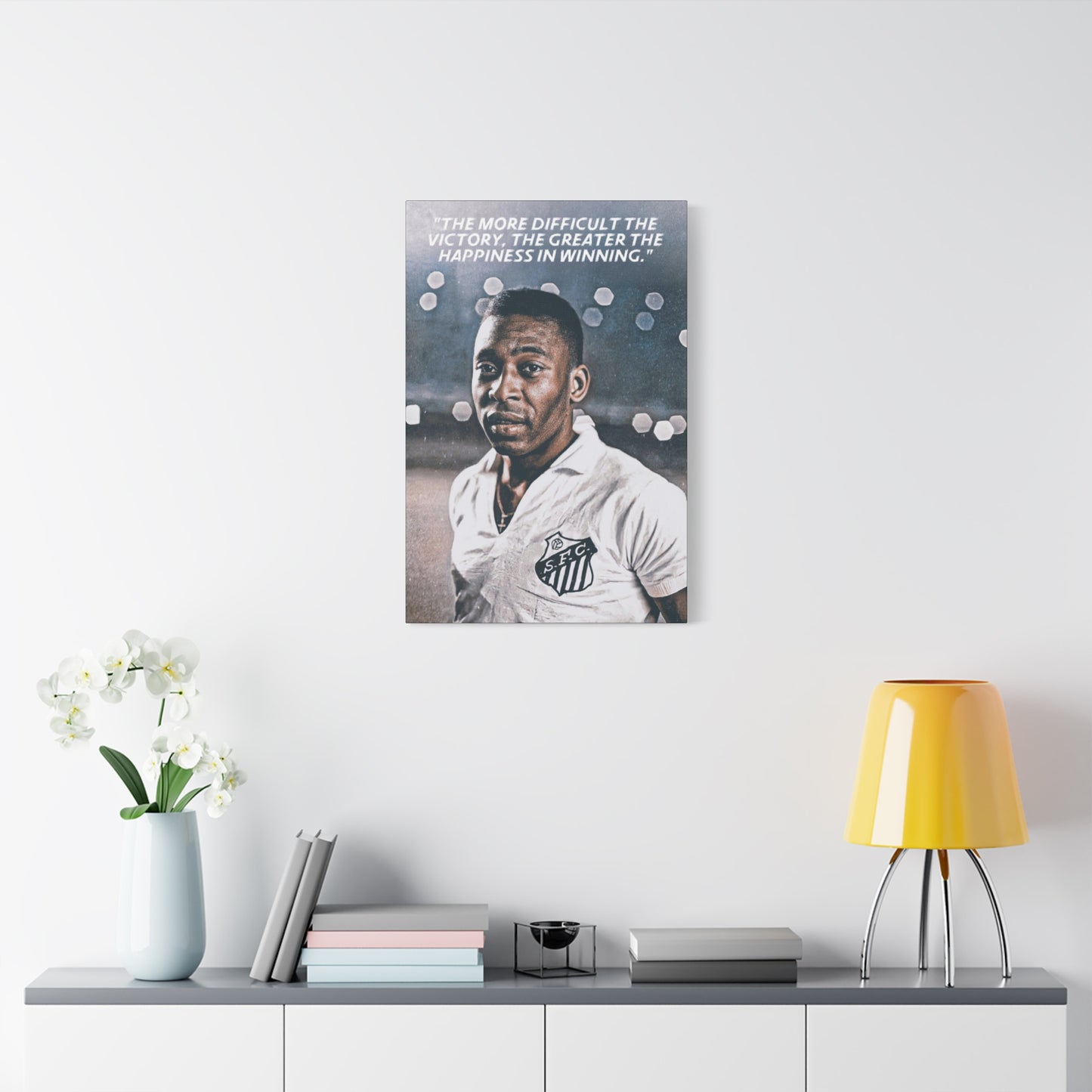 Pele Motivational Canvas