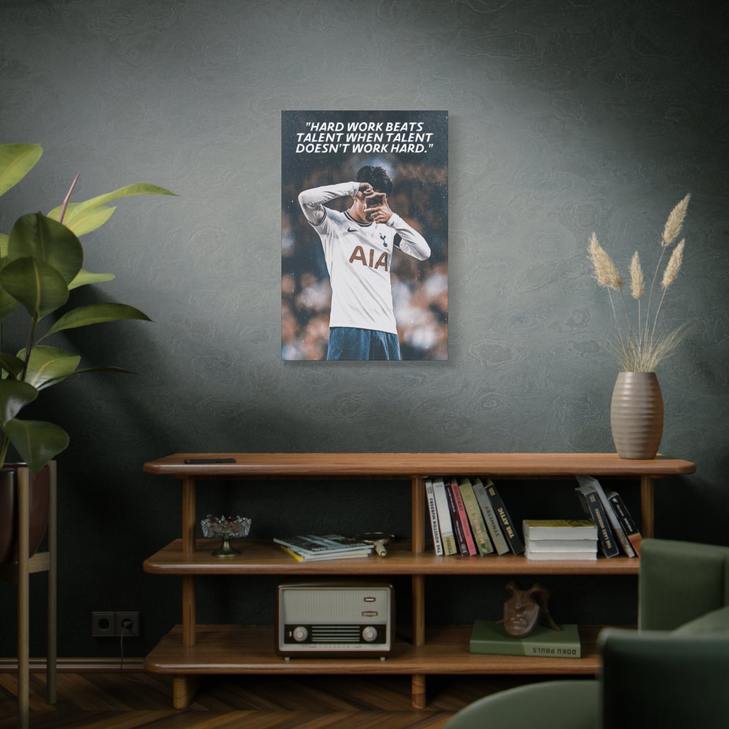 Heung Min Son Motivational Canvas