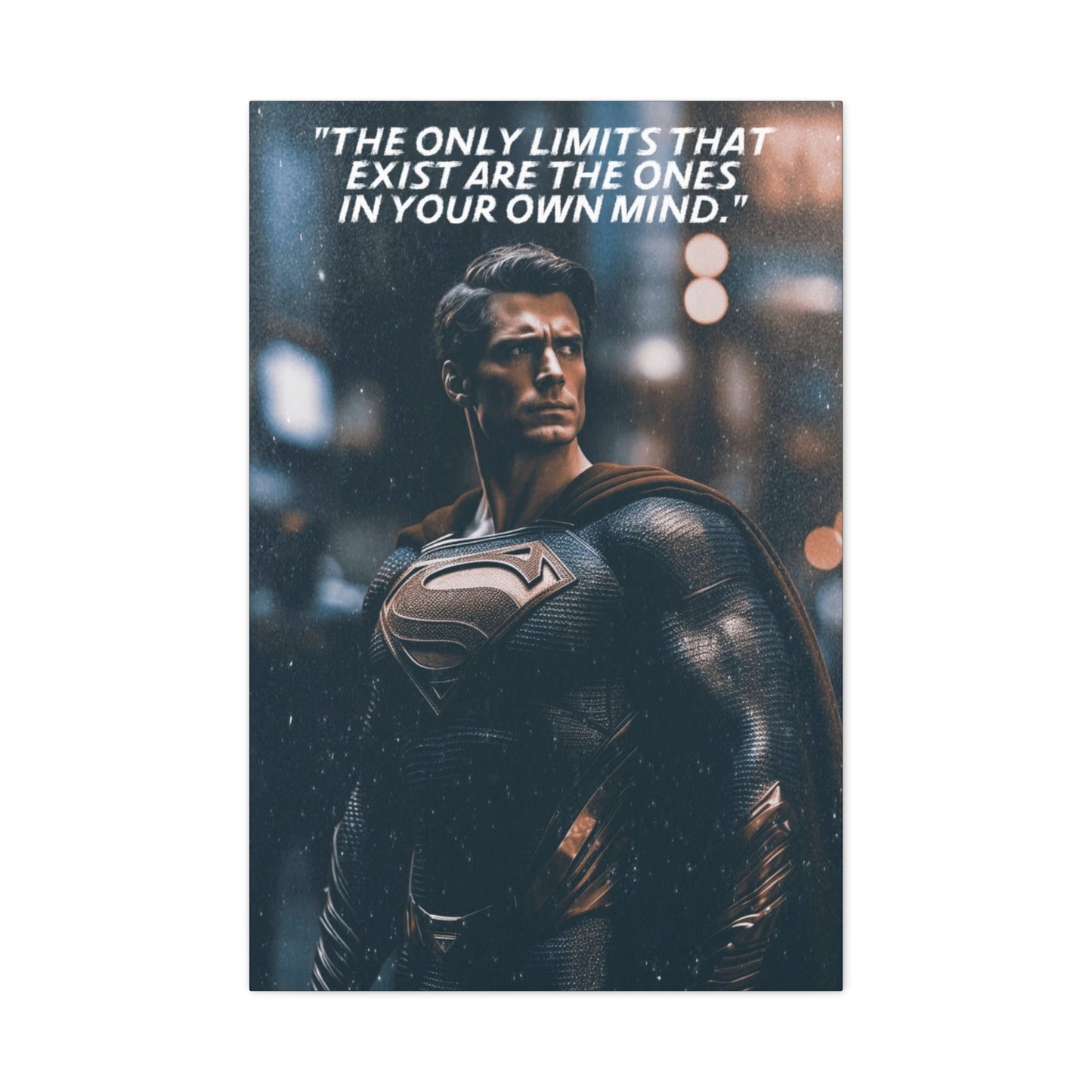 Superman Motivational Canvas