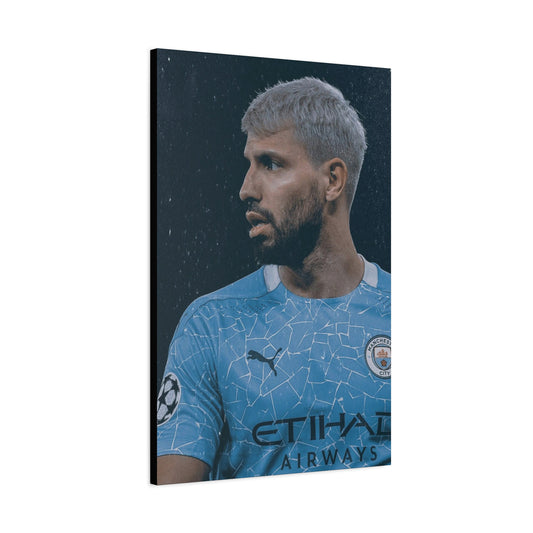 Sergio Aguero Classic Canvas
