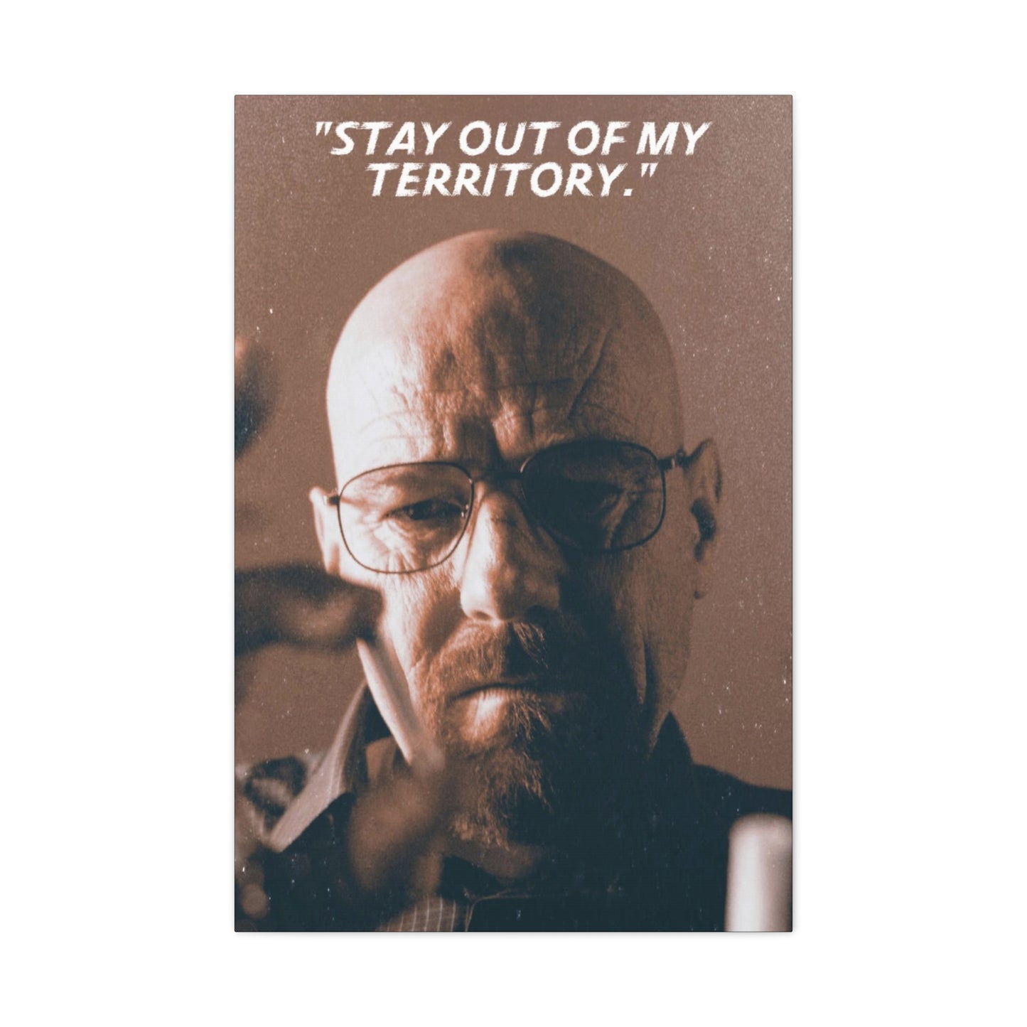 Walter White Motivational Canvas