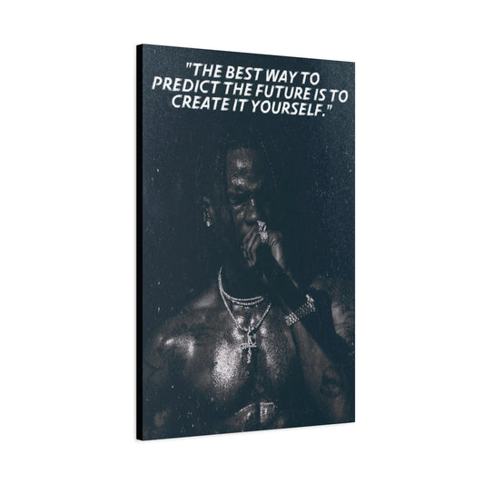 Travis Scott Motivational Canvas