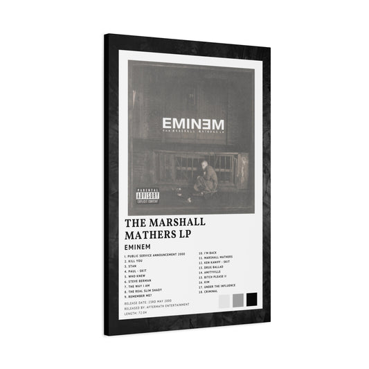 Eminem Album Cover Canvas - The Marshall Mathers LP