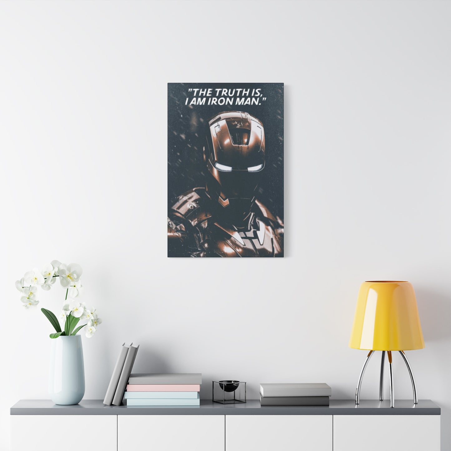 Iron Man Motivational Canvas