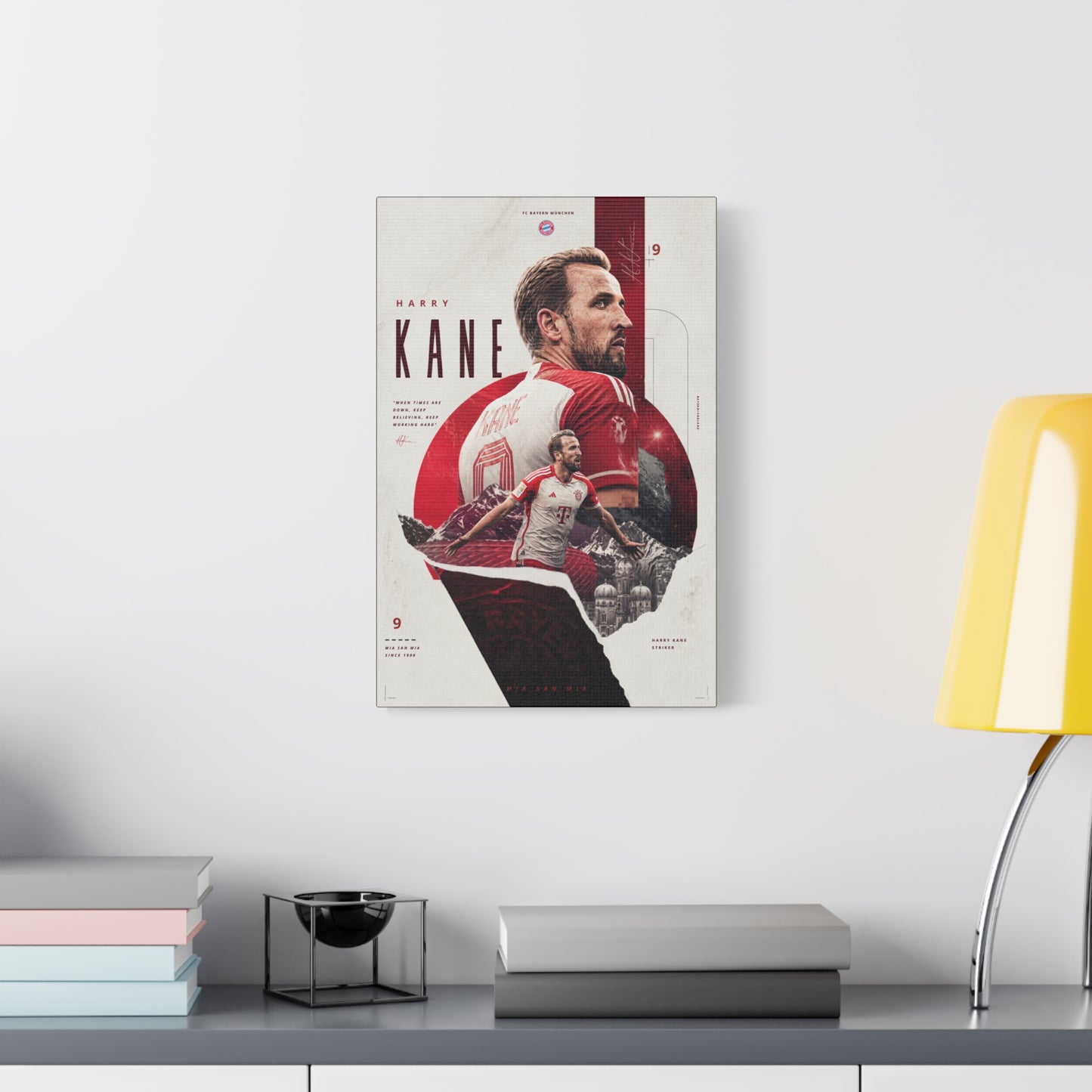 Harry Kane Bayern Munich Luxury Canvas