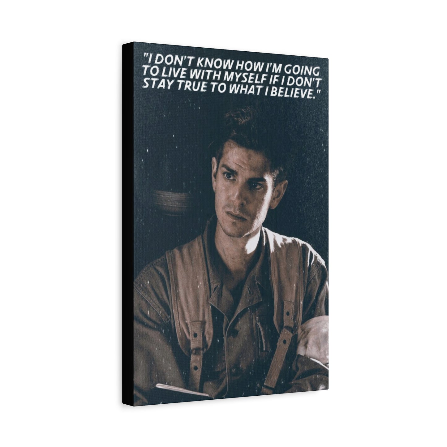 Desmond Doss Motivational Canvas