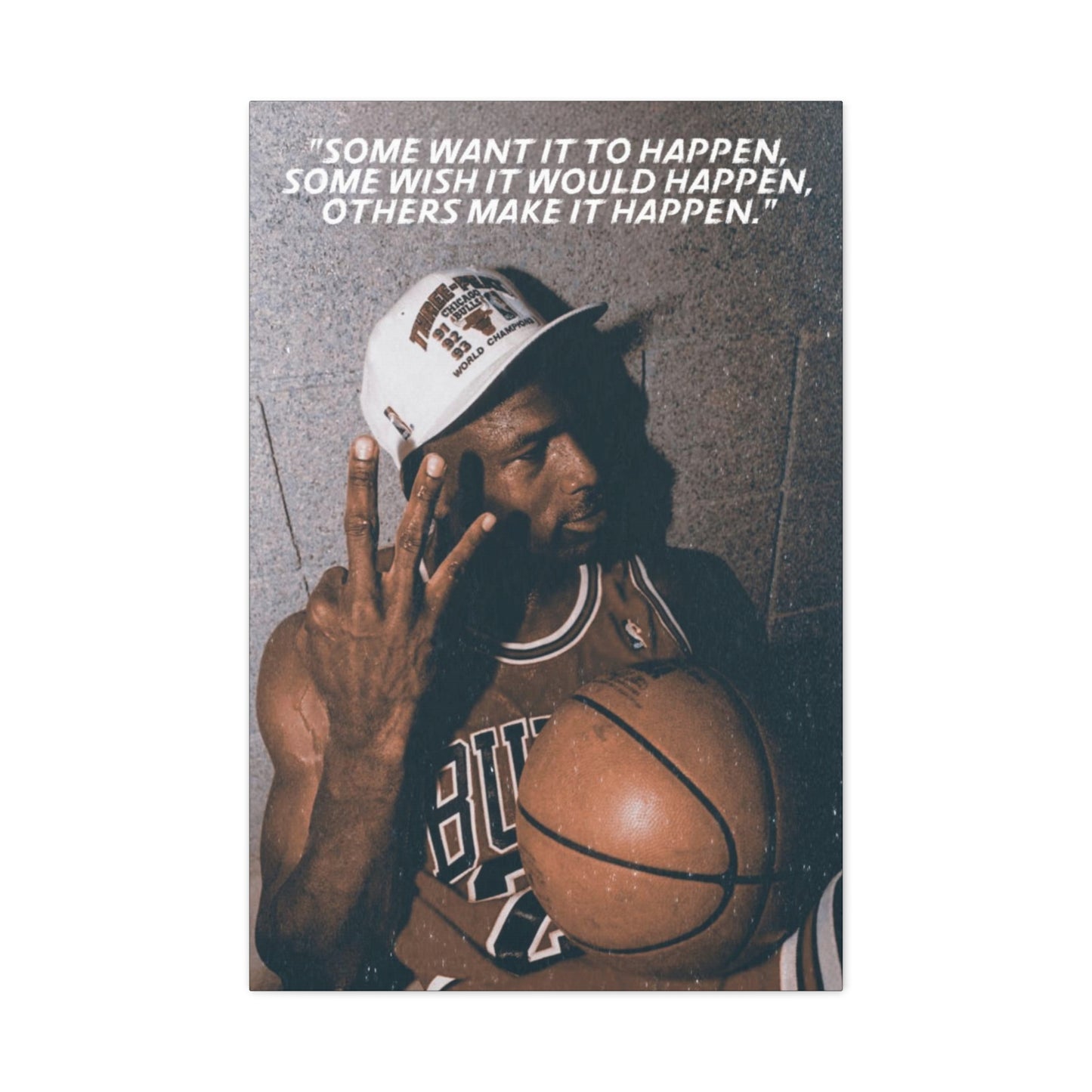 Michael Jordan Motivational Canvas