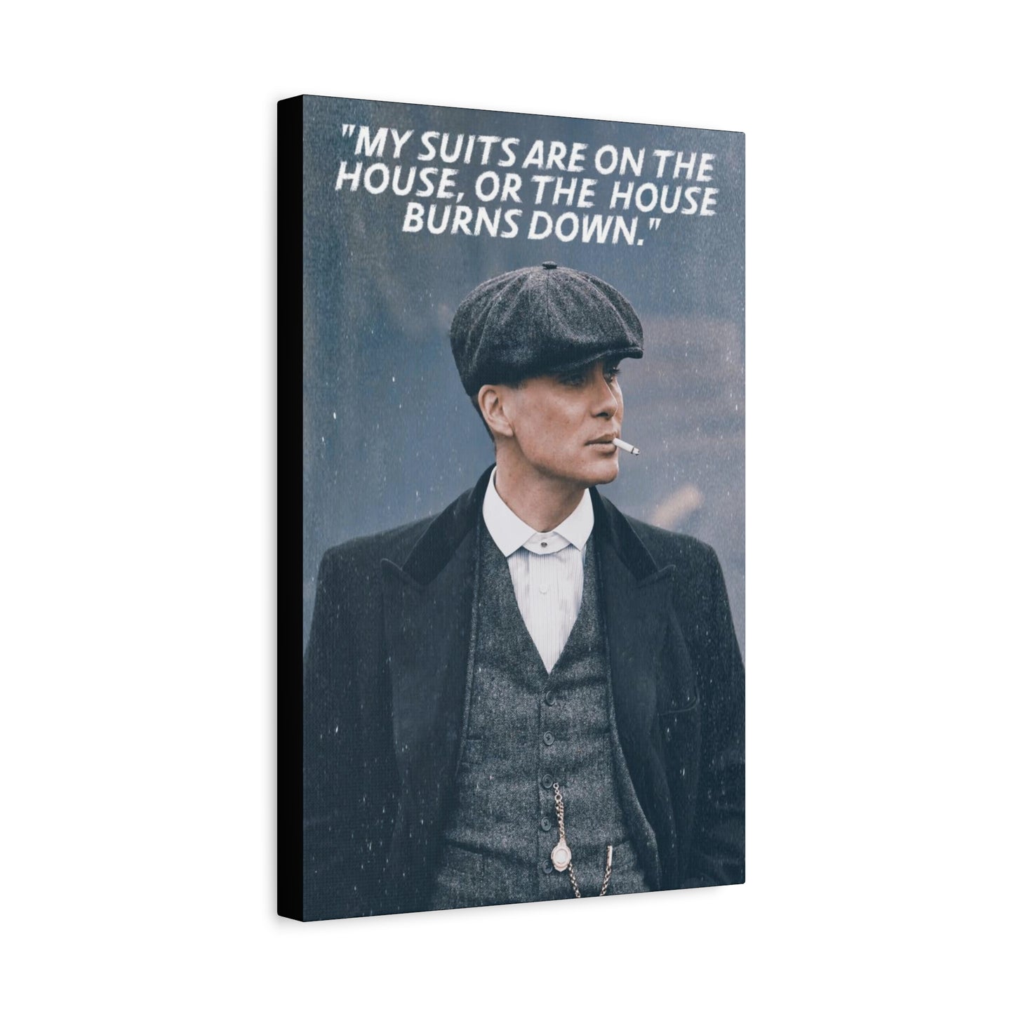 Tommy Shelby Motivational Canvas