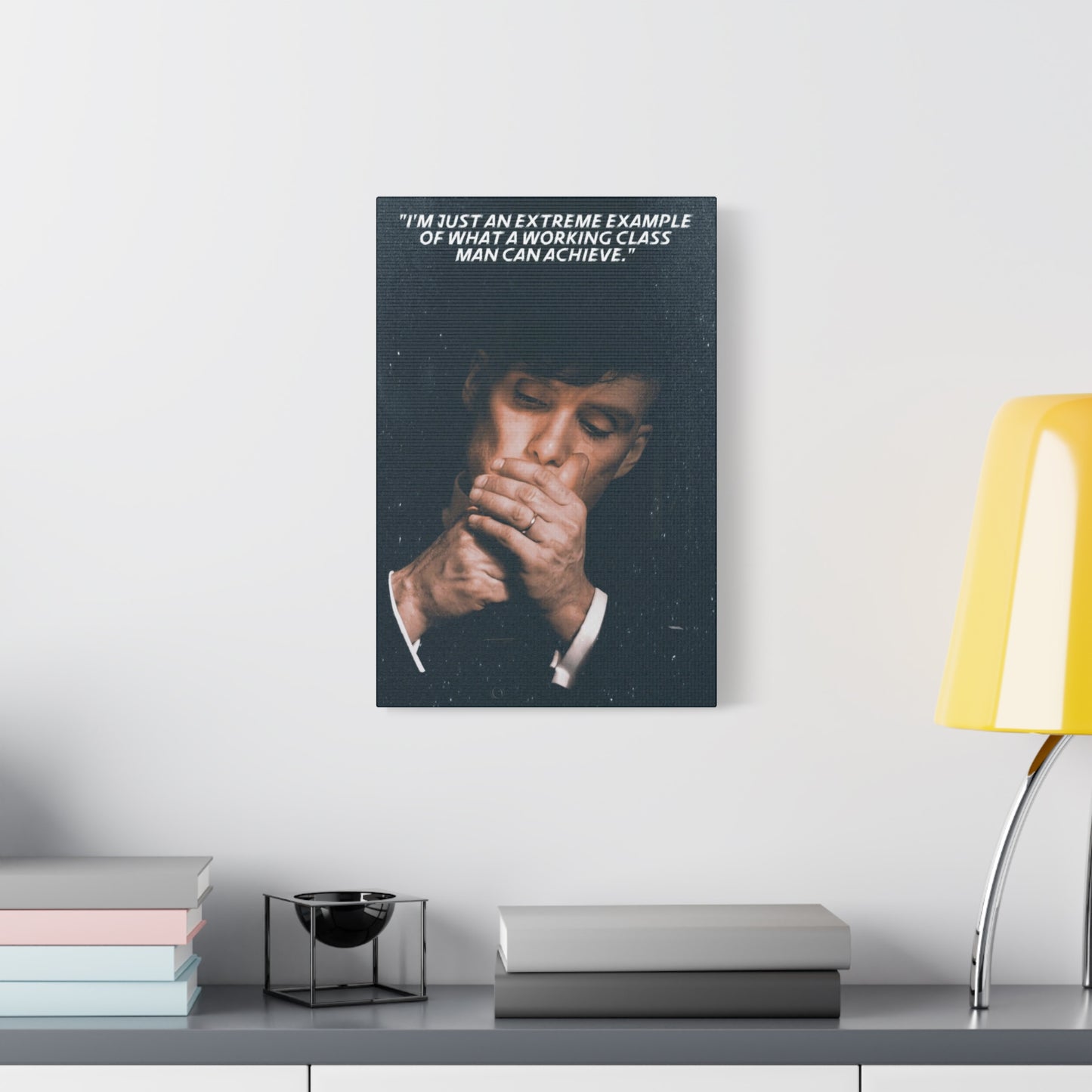 Tommy Shelby Motivational Canvas