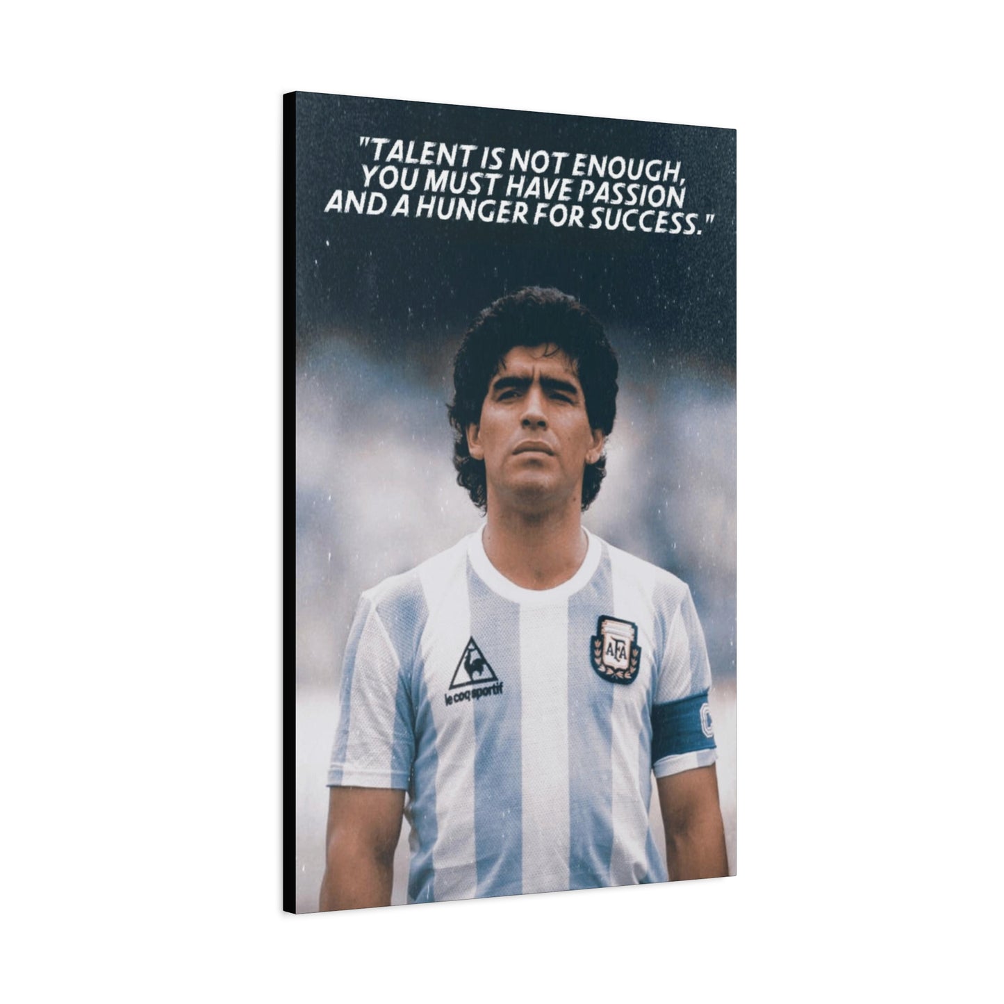 Diego Maradona Motivational Canvas