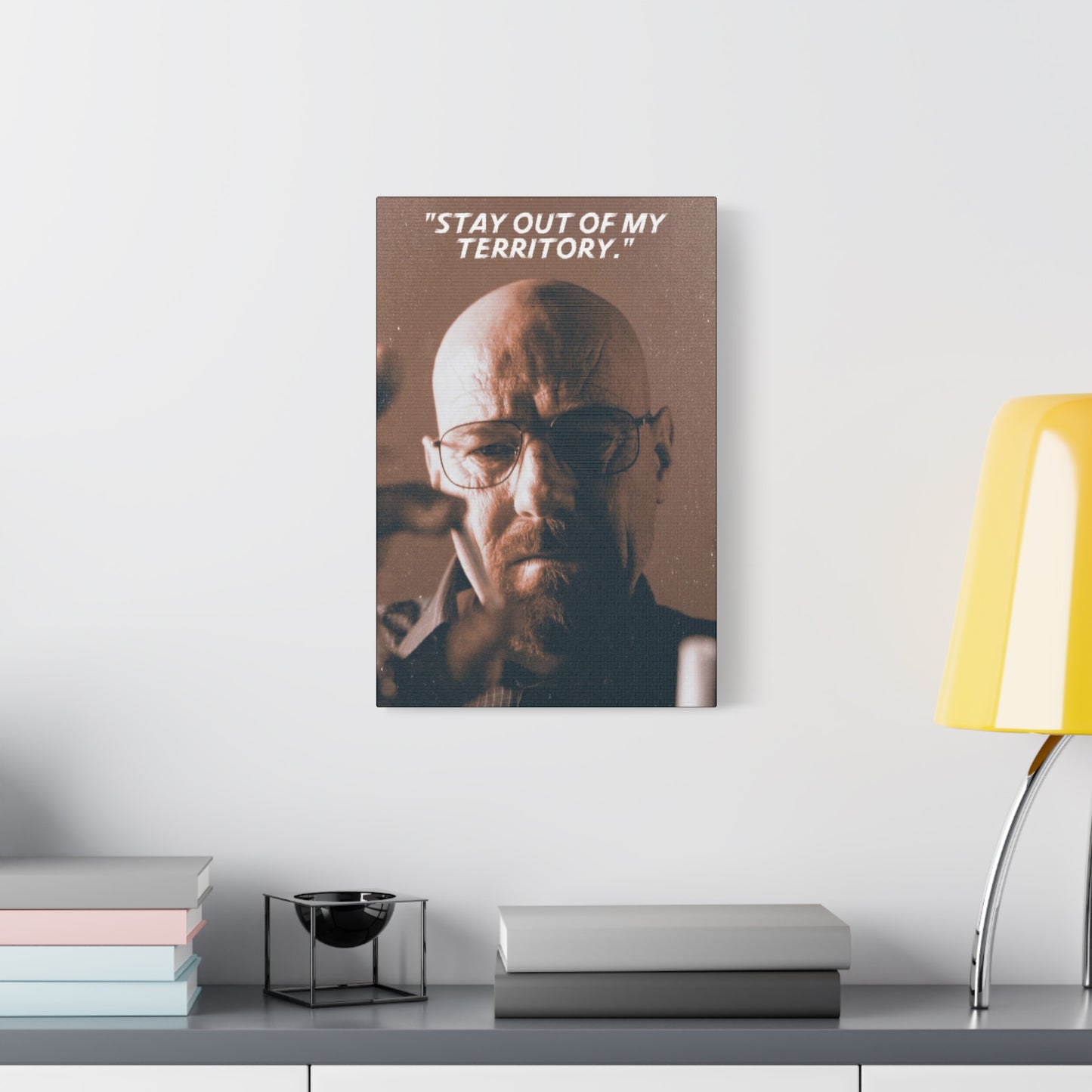 Walter White Motivational Canvas
