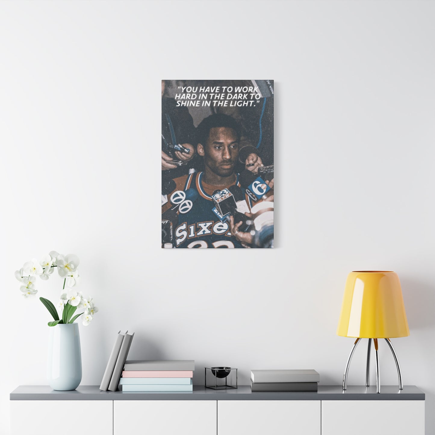 Kobe Bryant Motivational Canvas