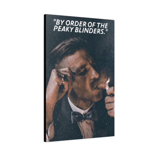 Arthur Shelby Motivational Canvas