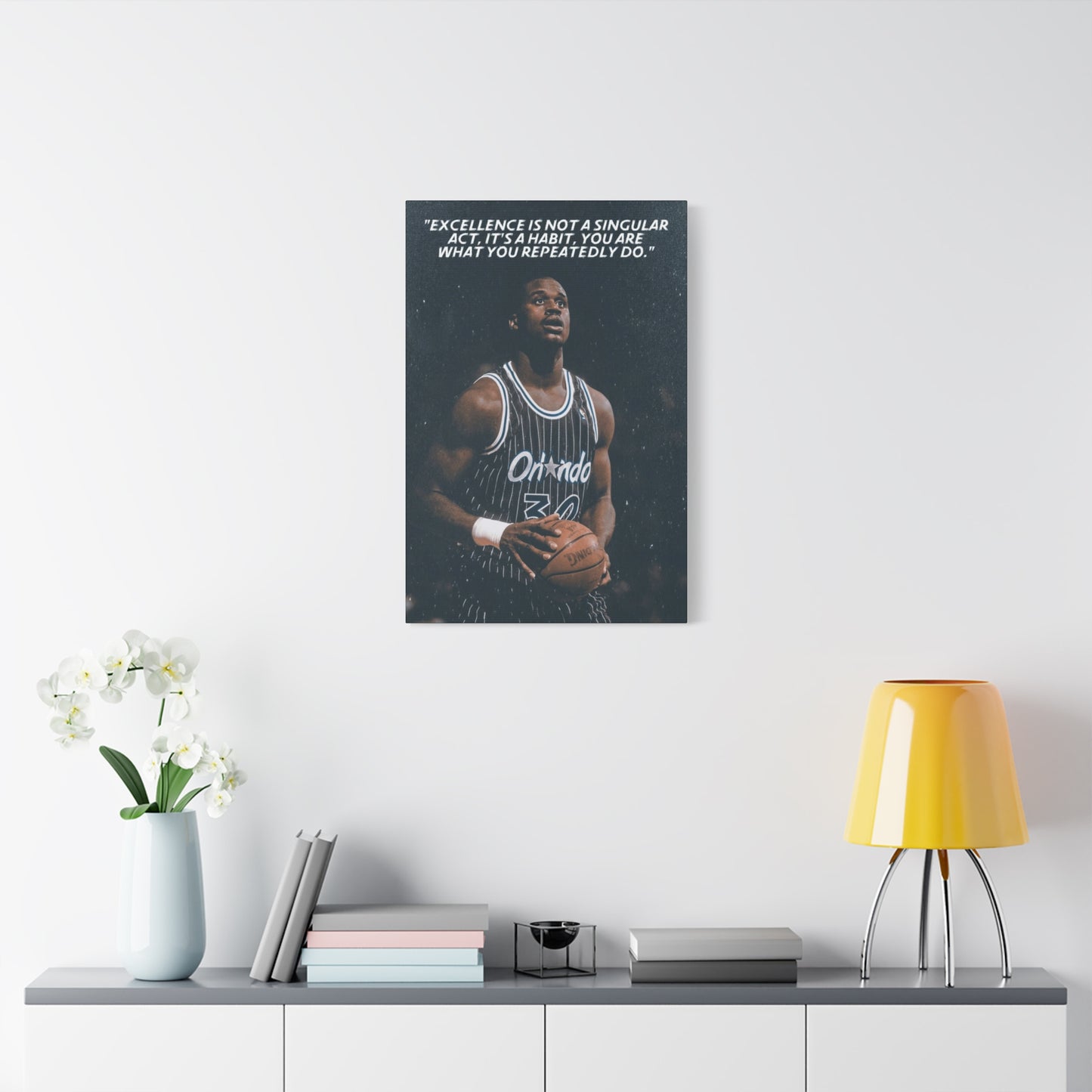 Shaquille O’Neal Motivational Canvas