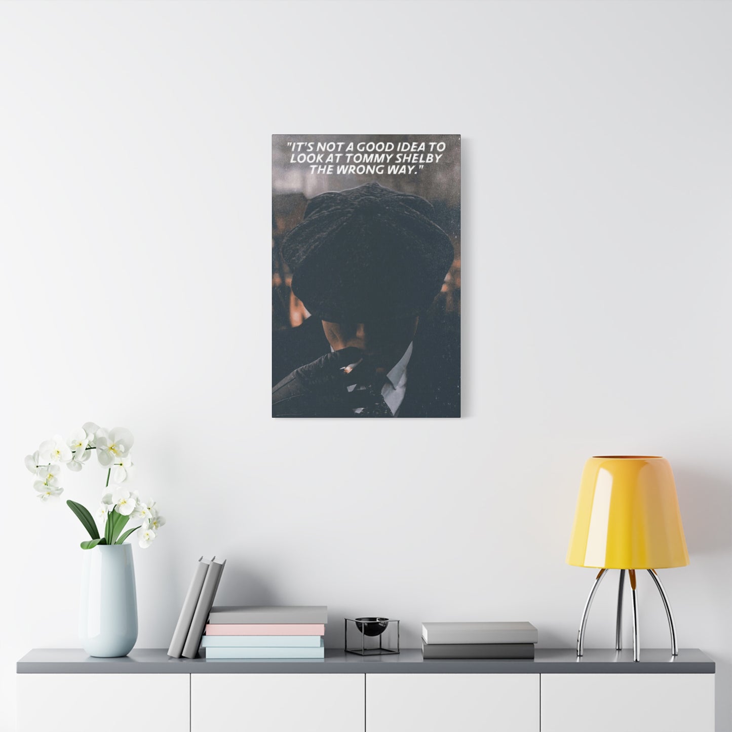 Tommy Shelby Motivational Canvas