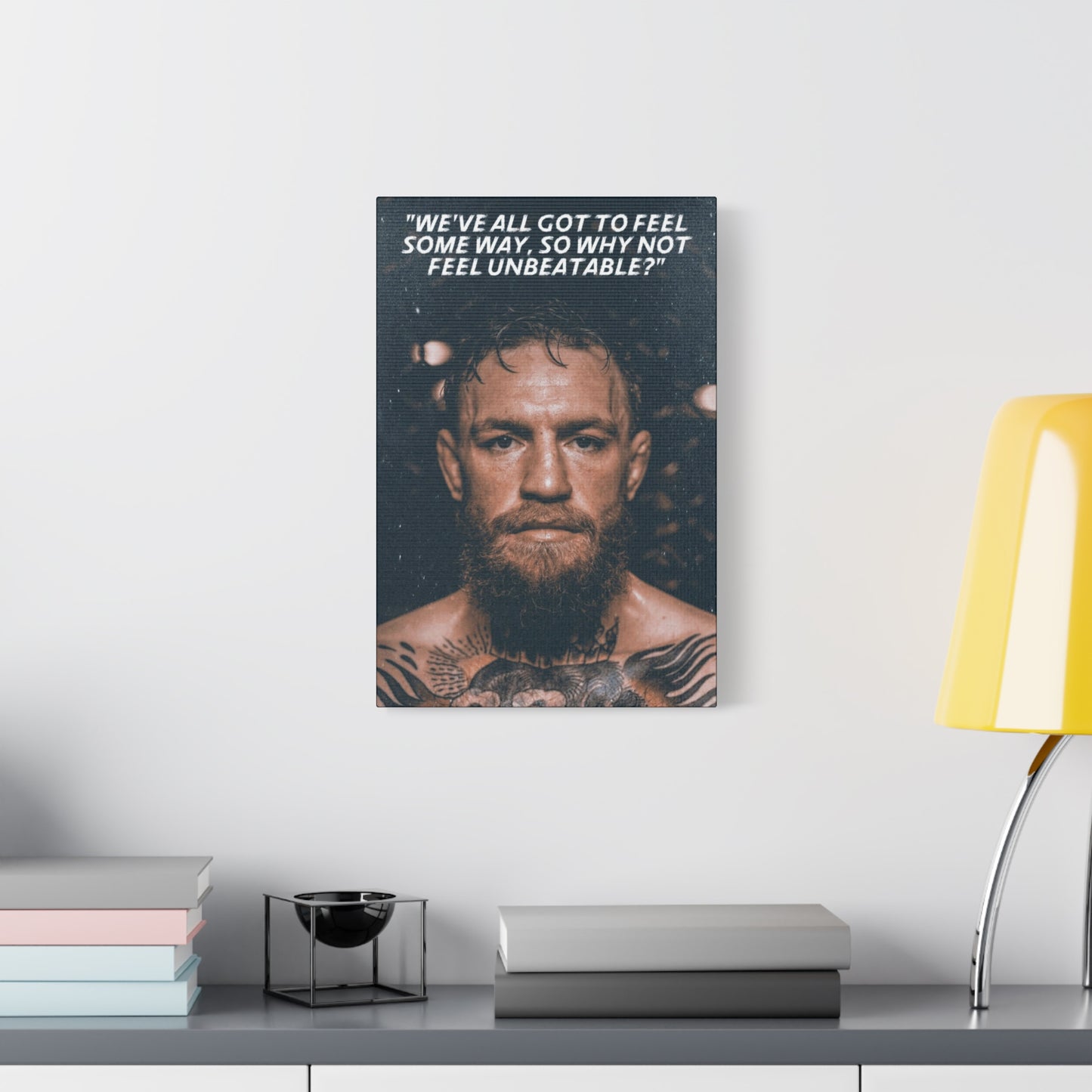 Conor McGregor Motivational Canvas