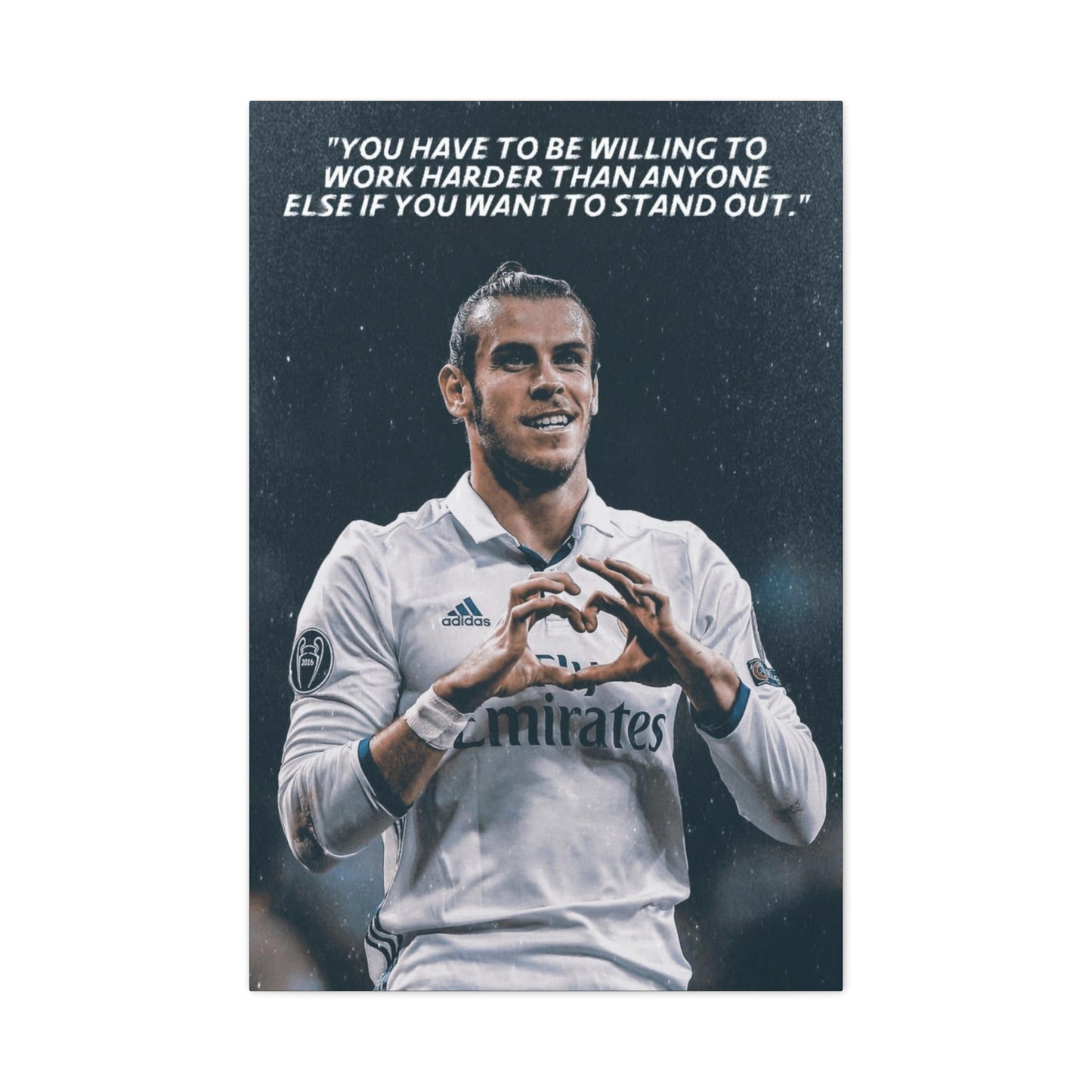 Gareth Bale Motivational Canvas