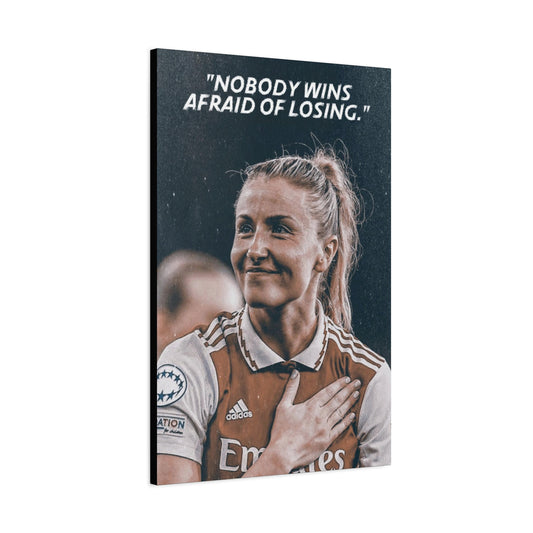 Leah Williamson Motivational Canvas