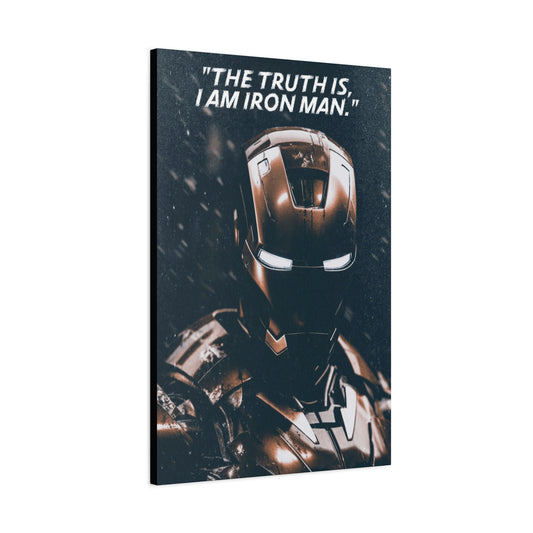 Iron Man Motivational Canvas