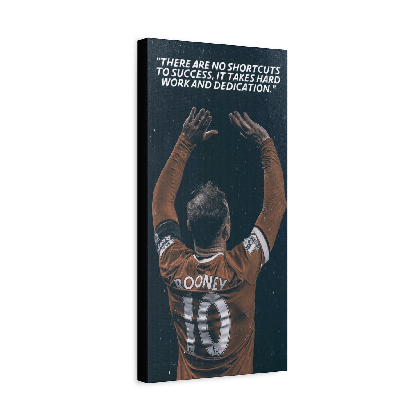 Wayne Rooney Motivational Canvas