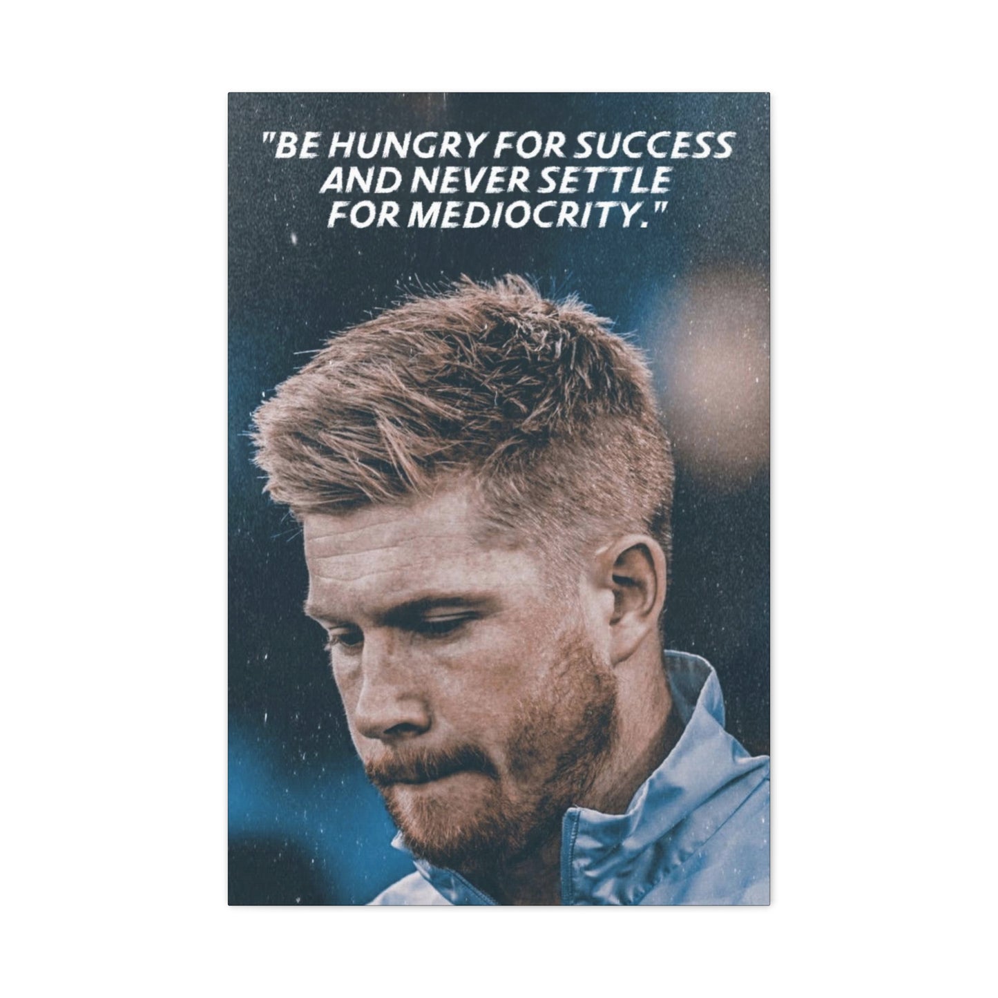 Kevin De Bruyne Motivational Canvas