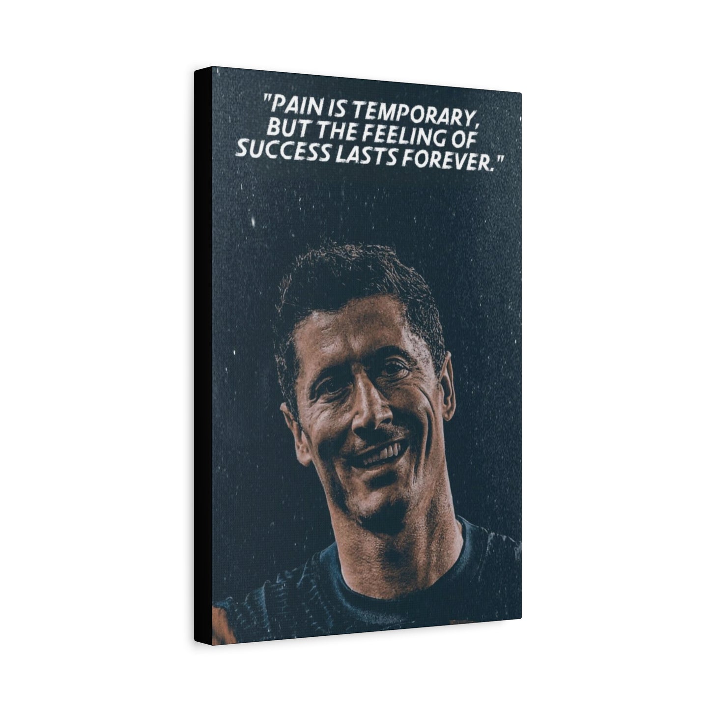 Robert Lewandowski Motivational Canvas