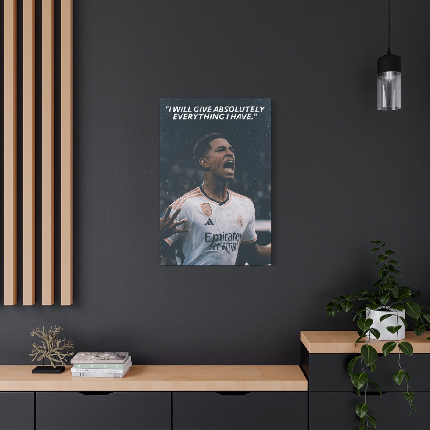 Jude Bellingham Motivational Canvas