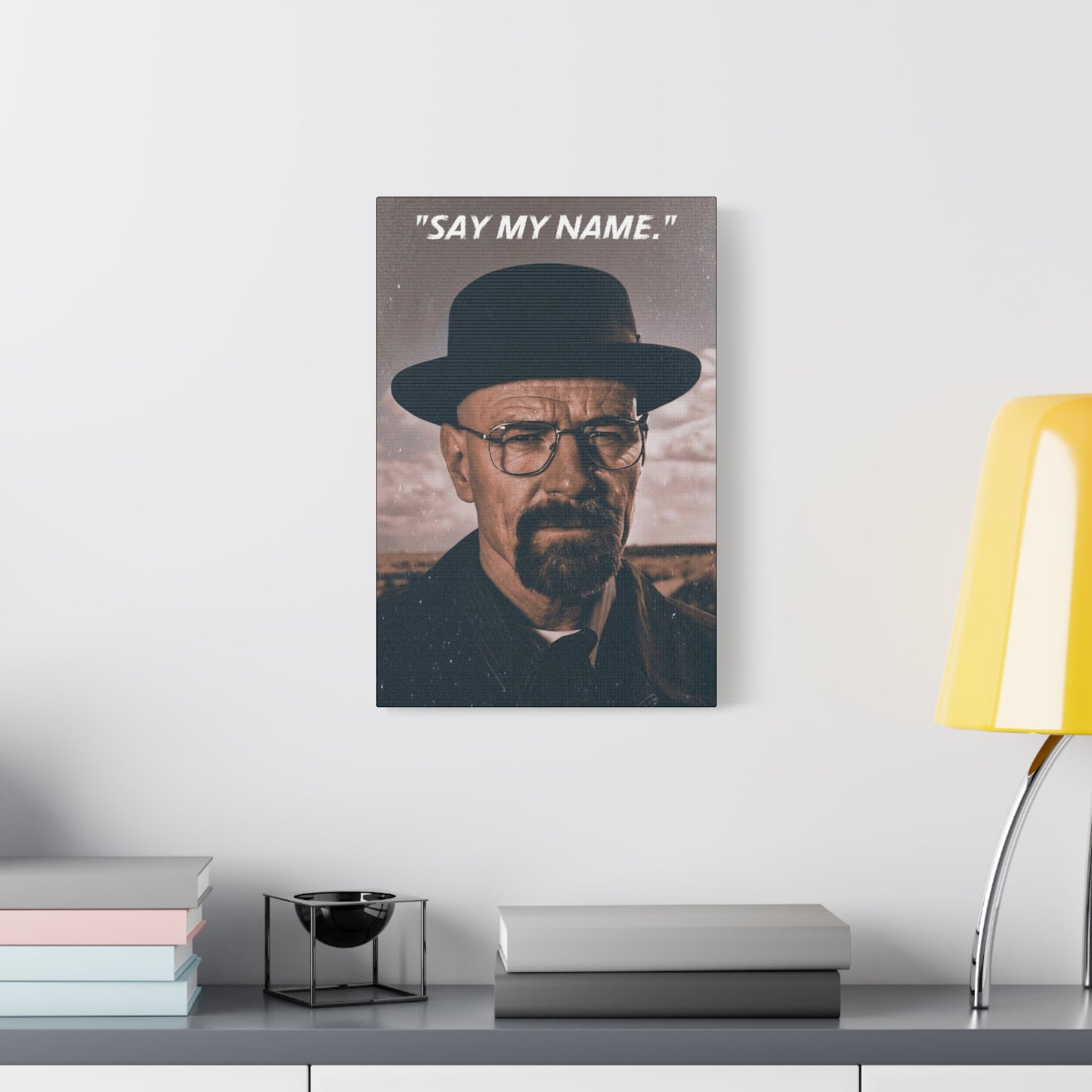 Walter White Motivational Canvas