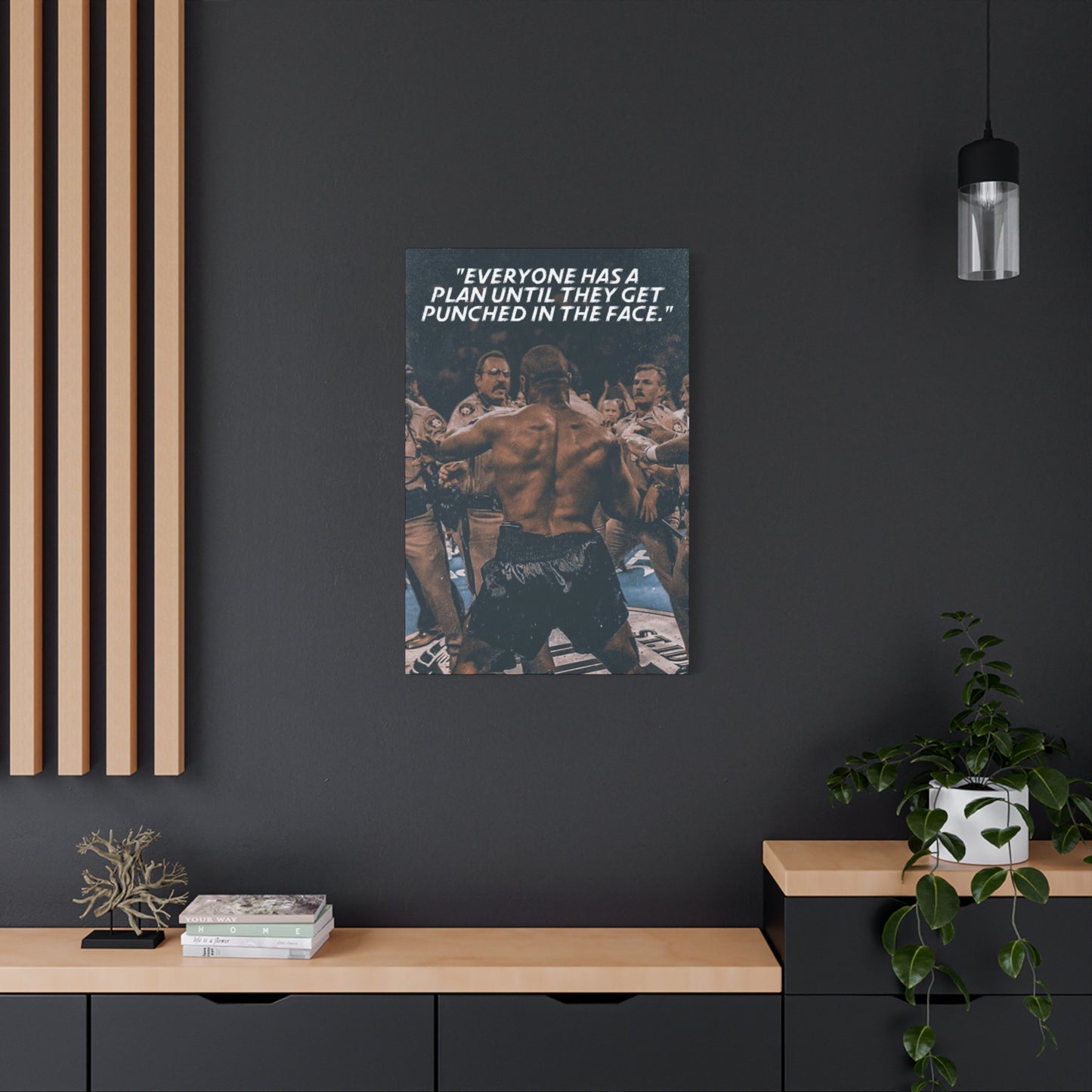 Mike Tyson Motivational Canvas