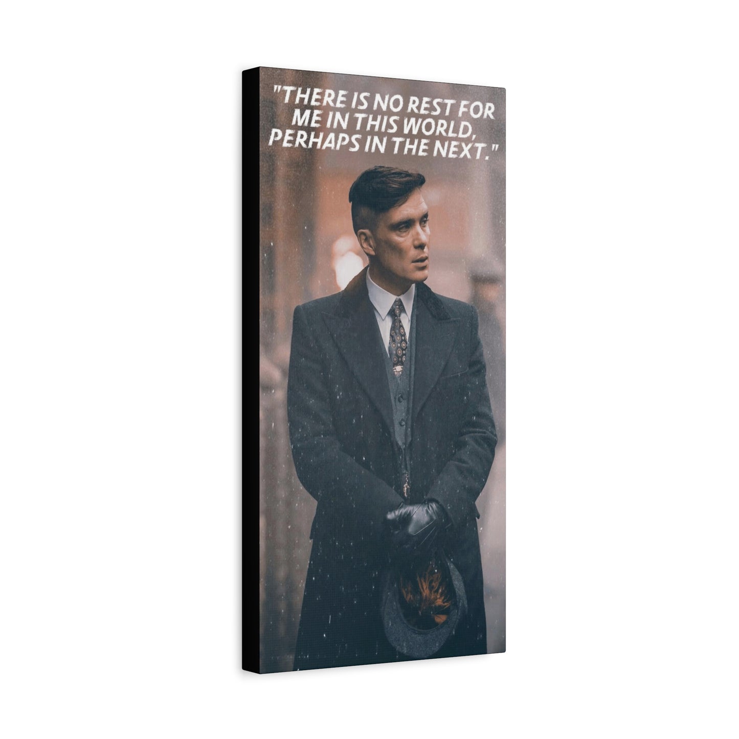 Tommy Shelby Motivational Canvas
