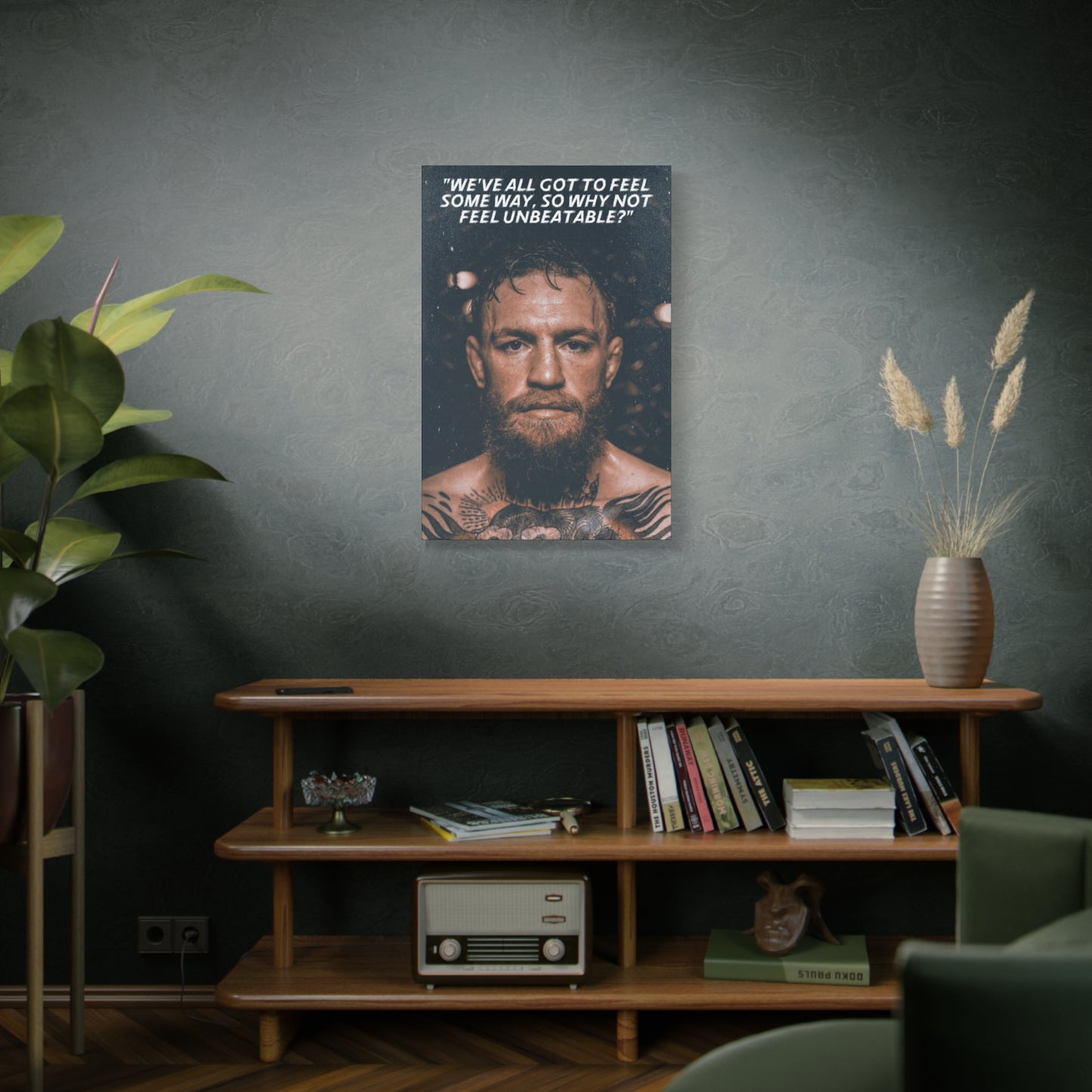 Conor McGregor Motivational Canvas