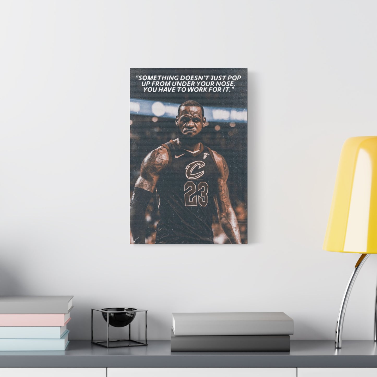 LeBron James Motivational Canvas