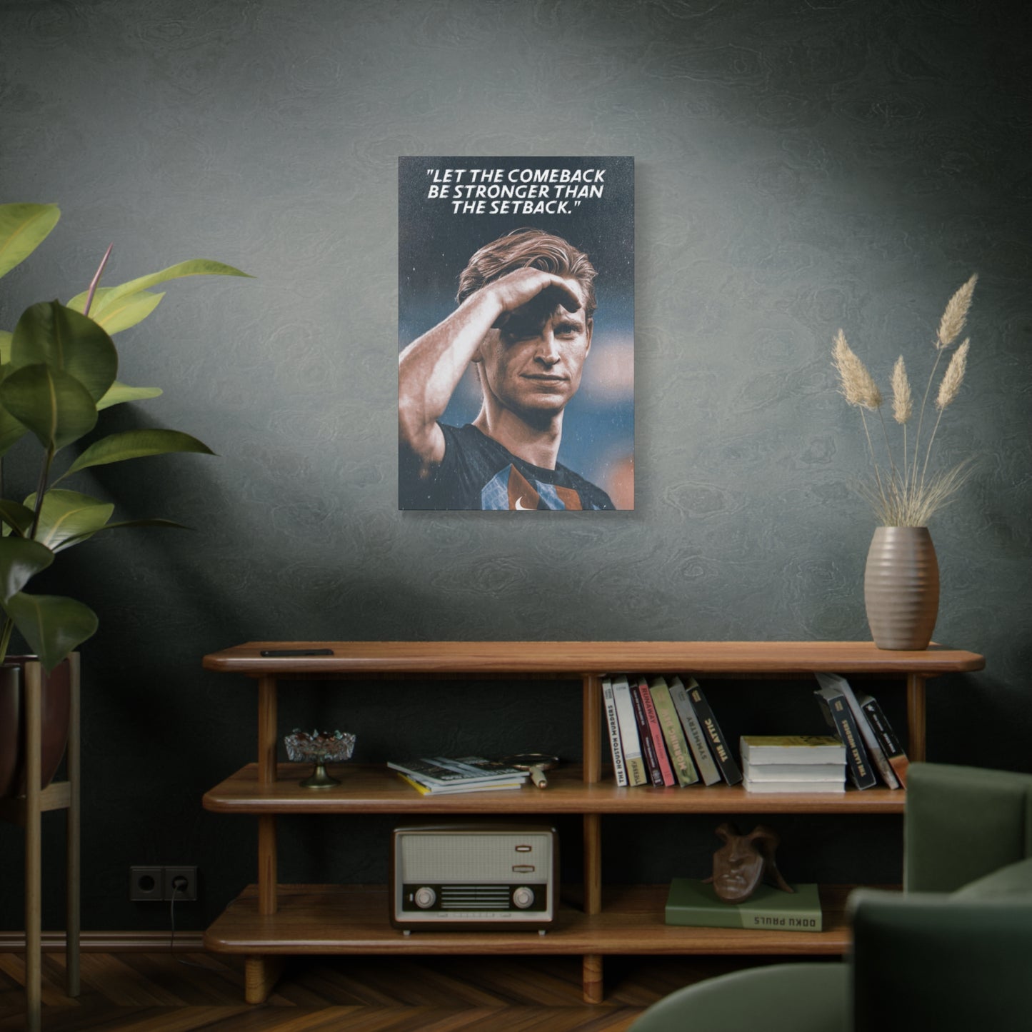 Frenkie De Jong Motivational Canvas