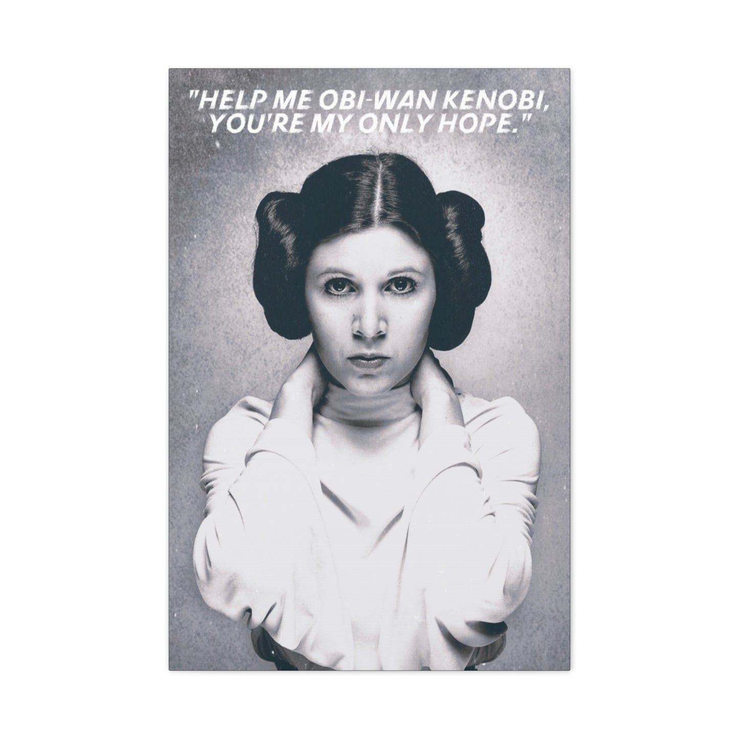 Princess Leia Motivational Canvas