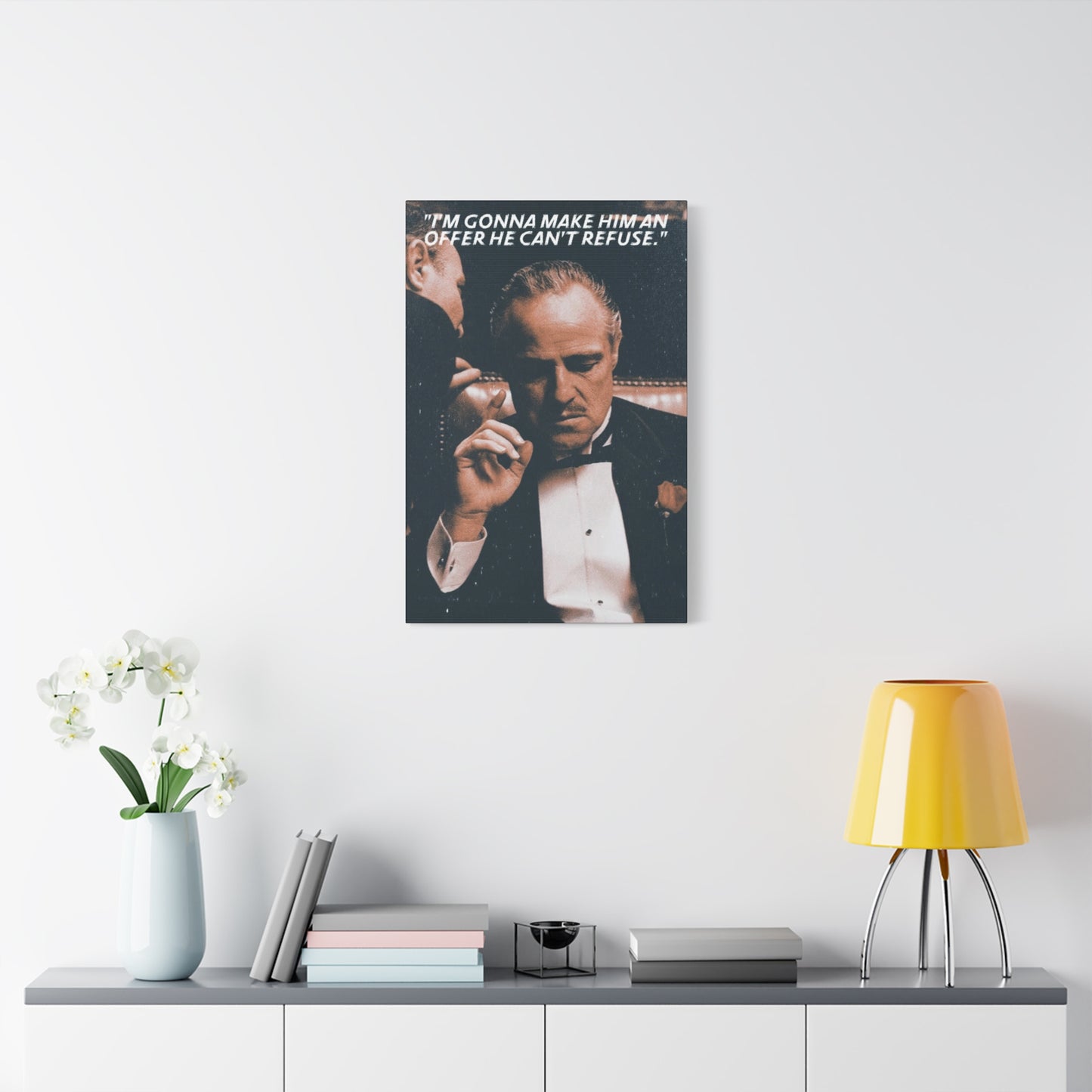 The Godfather Motivational Canvas