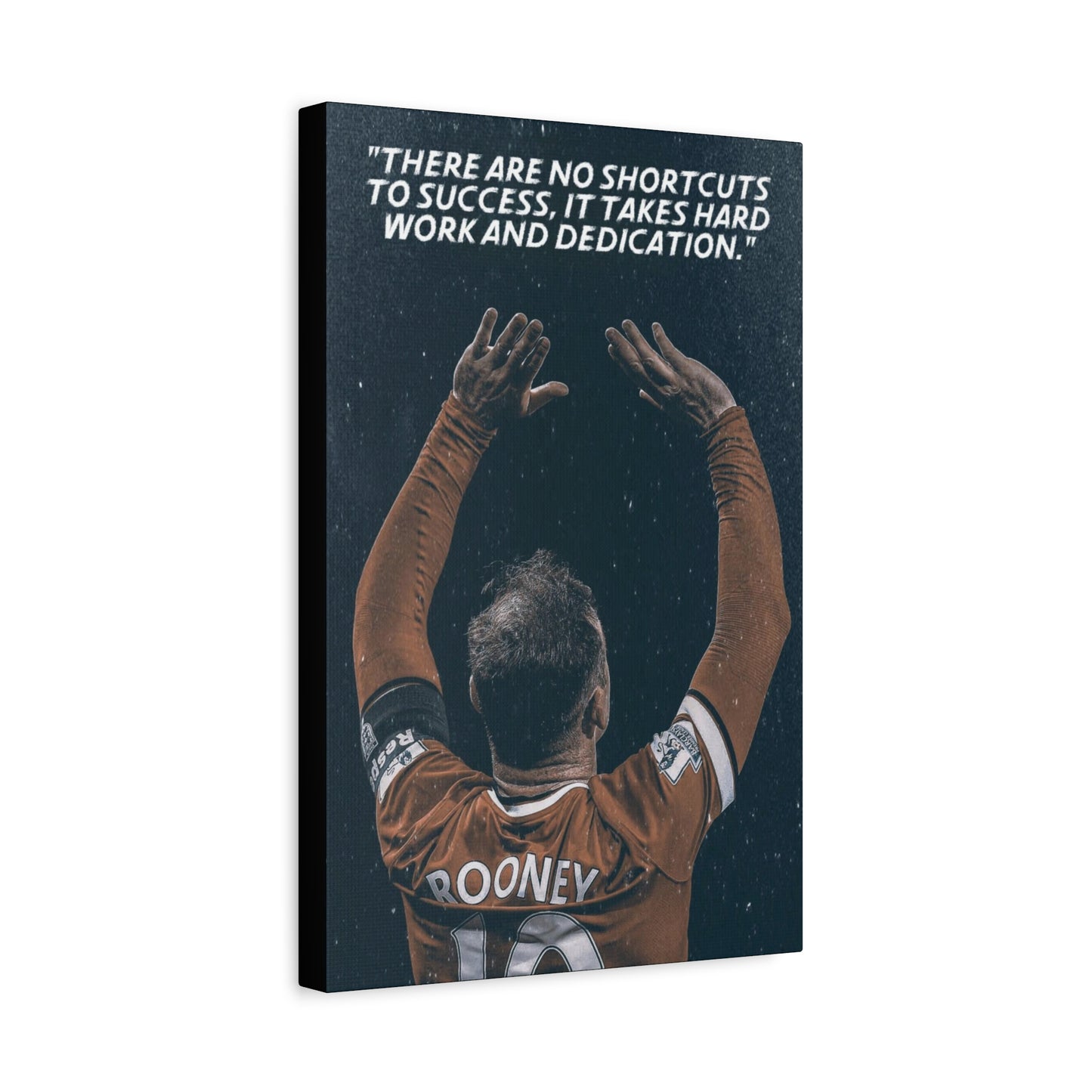 Wayne Rooney Motivational Canvas
