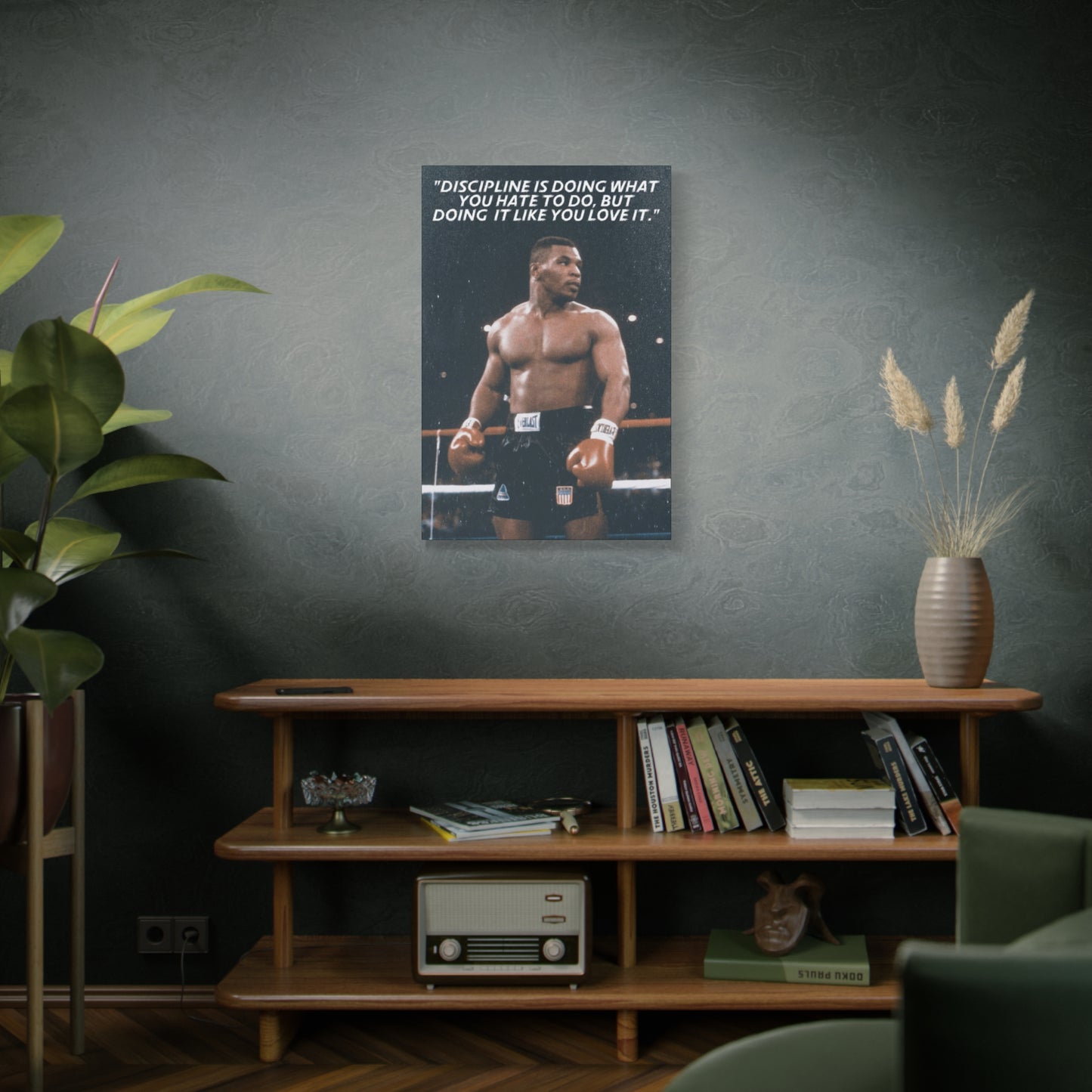 Mike Tyson Motivational Canvas