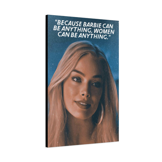 Barbie Motivational Canvas