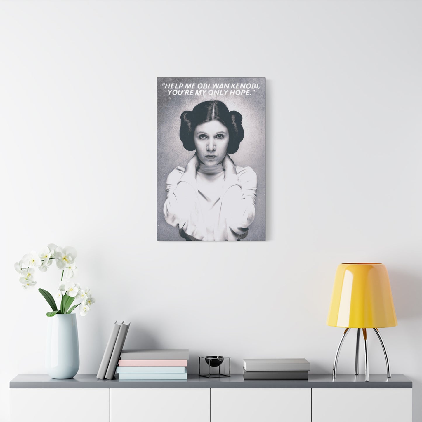 Princess Leia Motivational Canvas