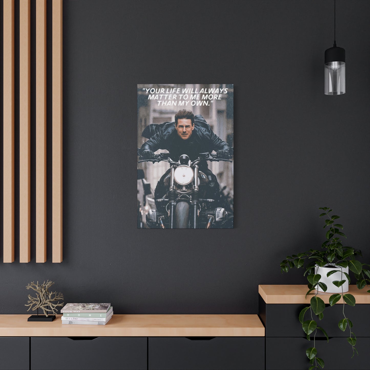 Ethan Hunt Motivational Canvas