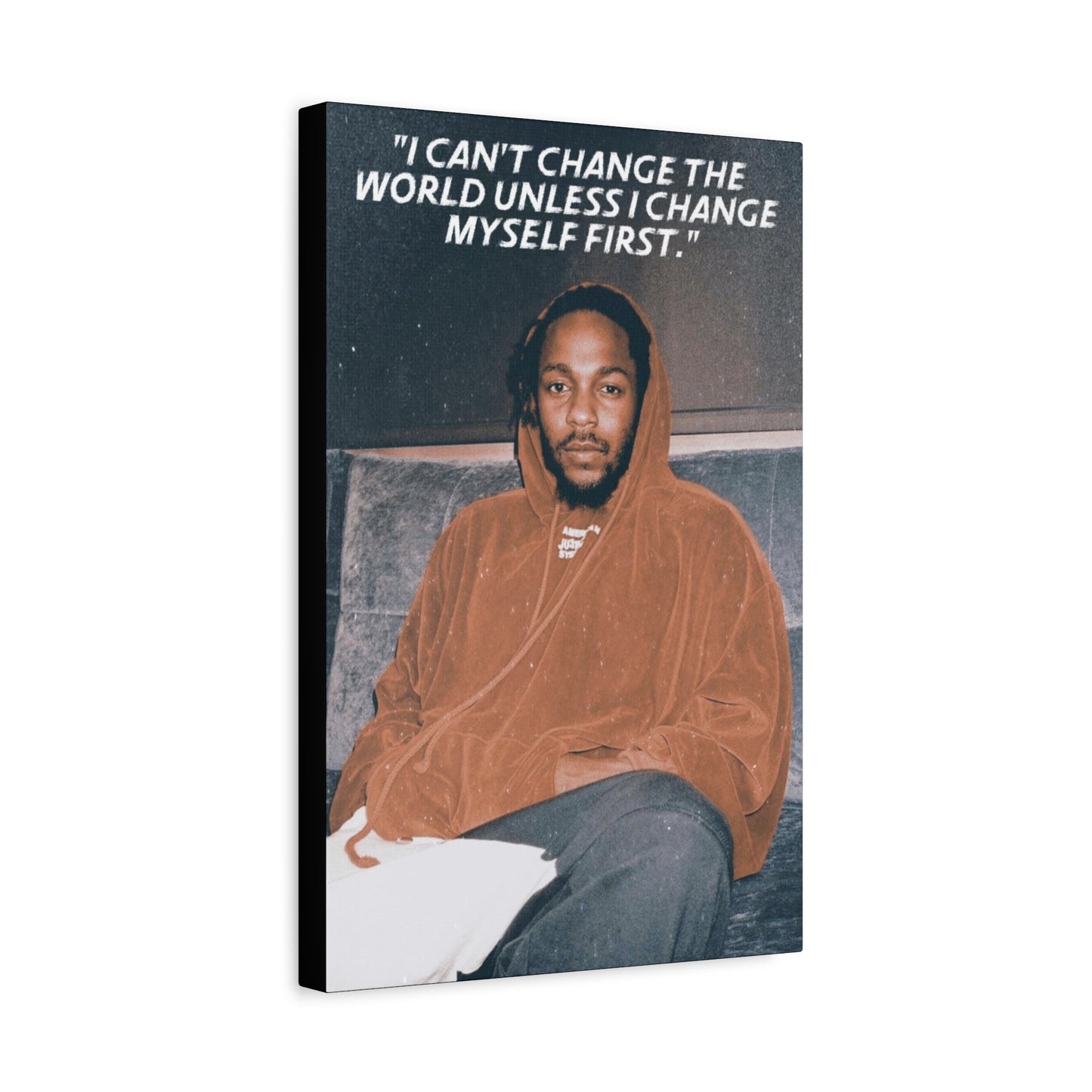 Kendrick Lamar Motivational Canvas