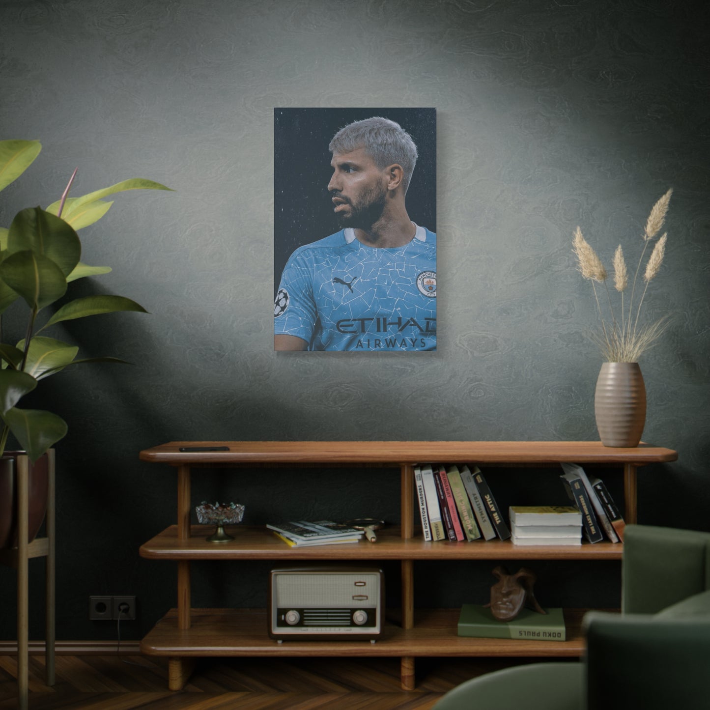 Sergio Aguero Classic Canvas