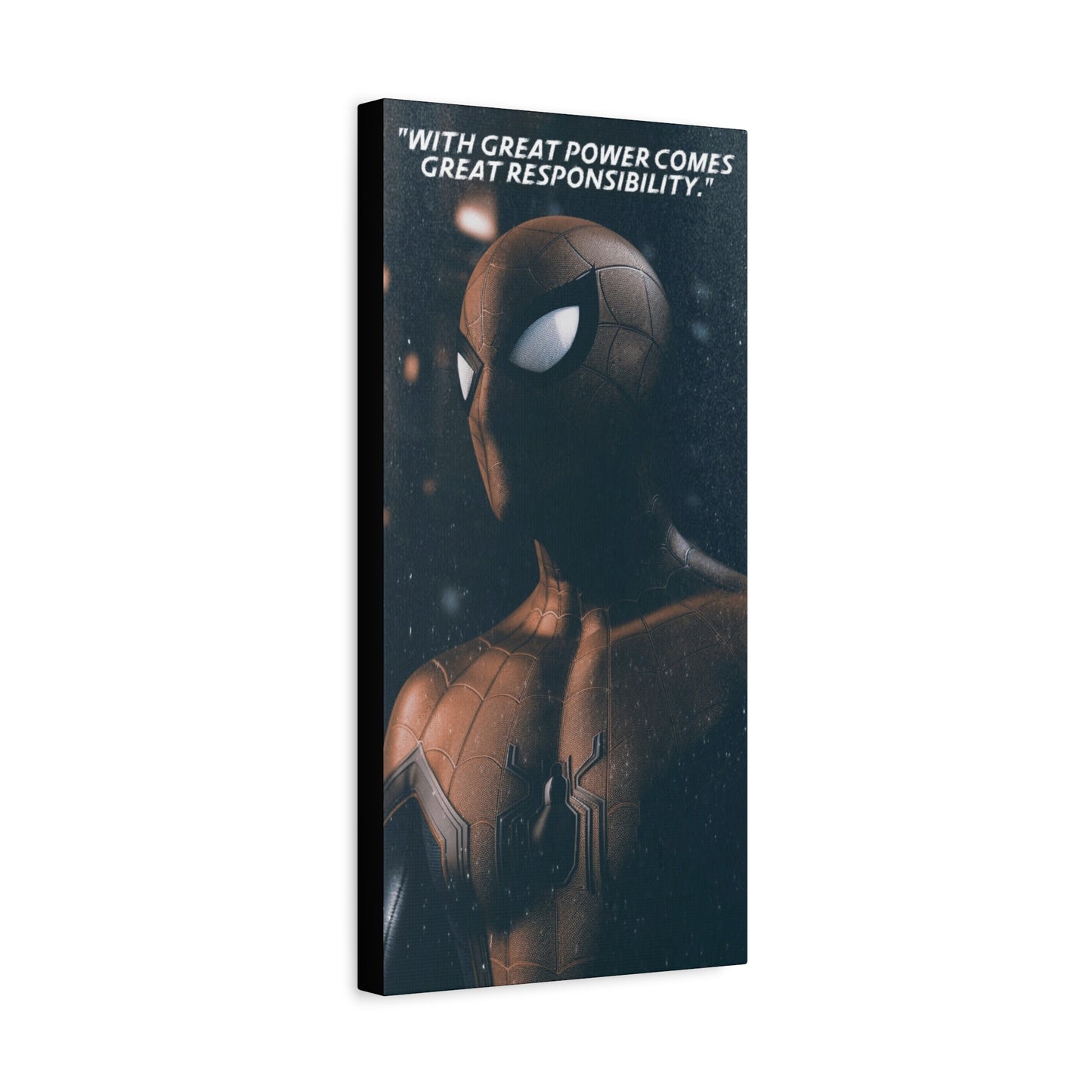Spider-Man Motivational Canvas