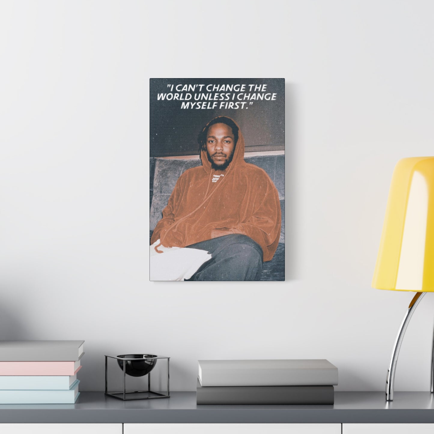 Kendrick Lamar Motivational Canvas