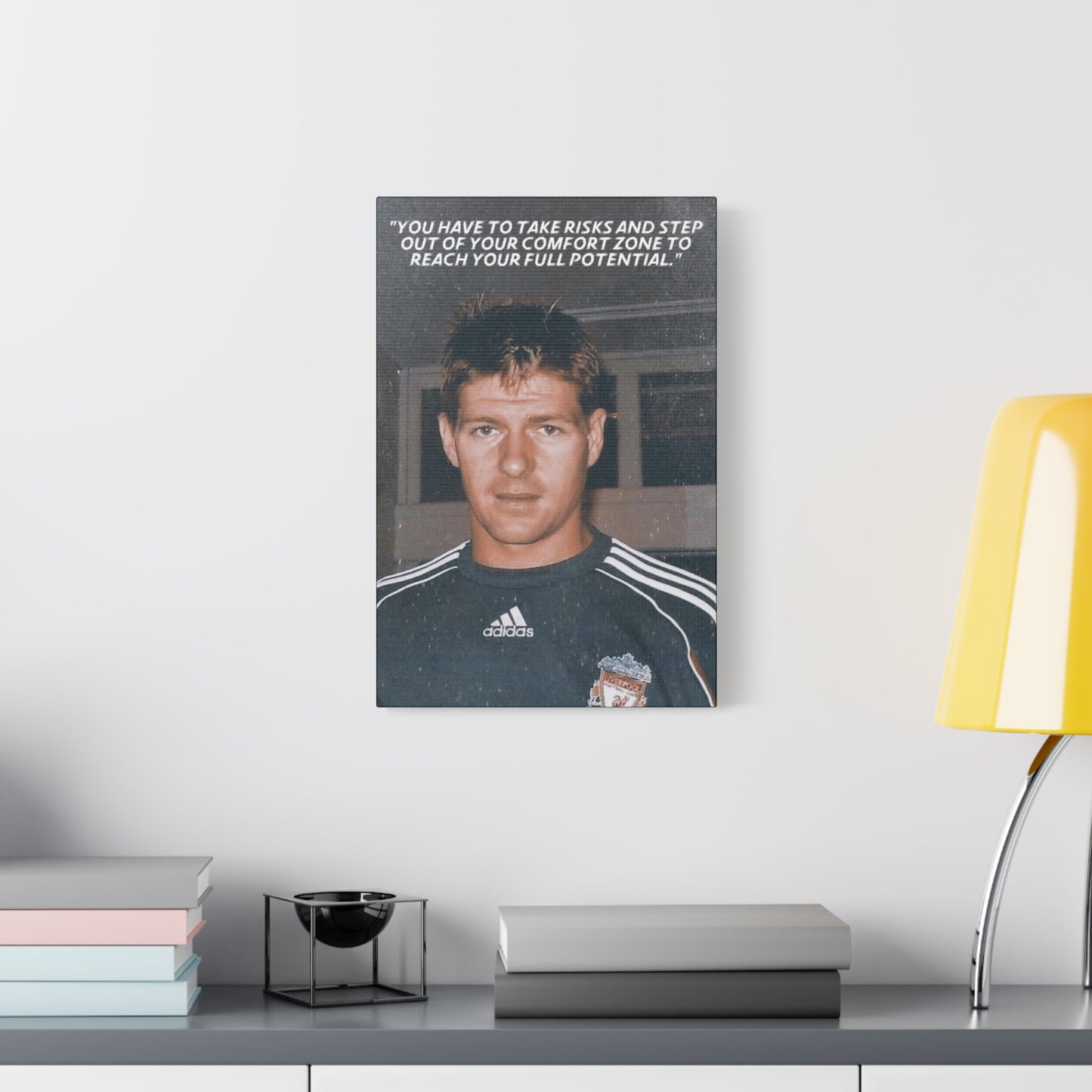 Steven Gerrard Motivational Canvas