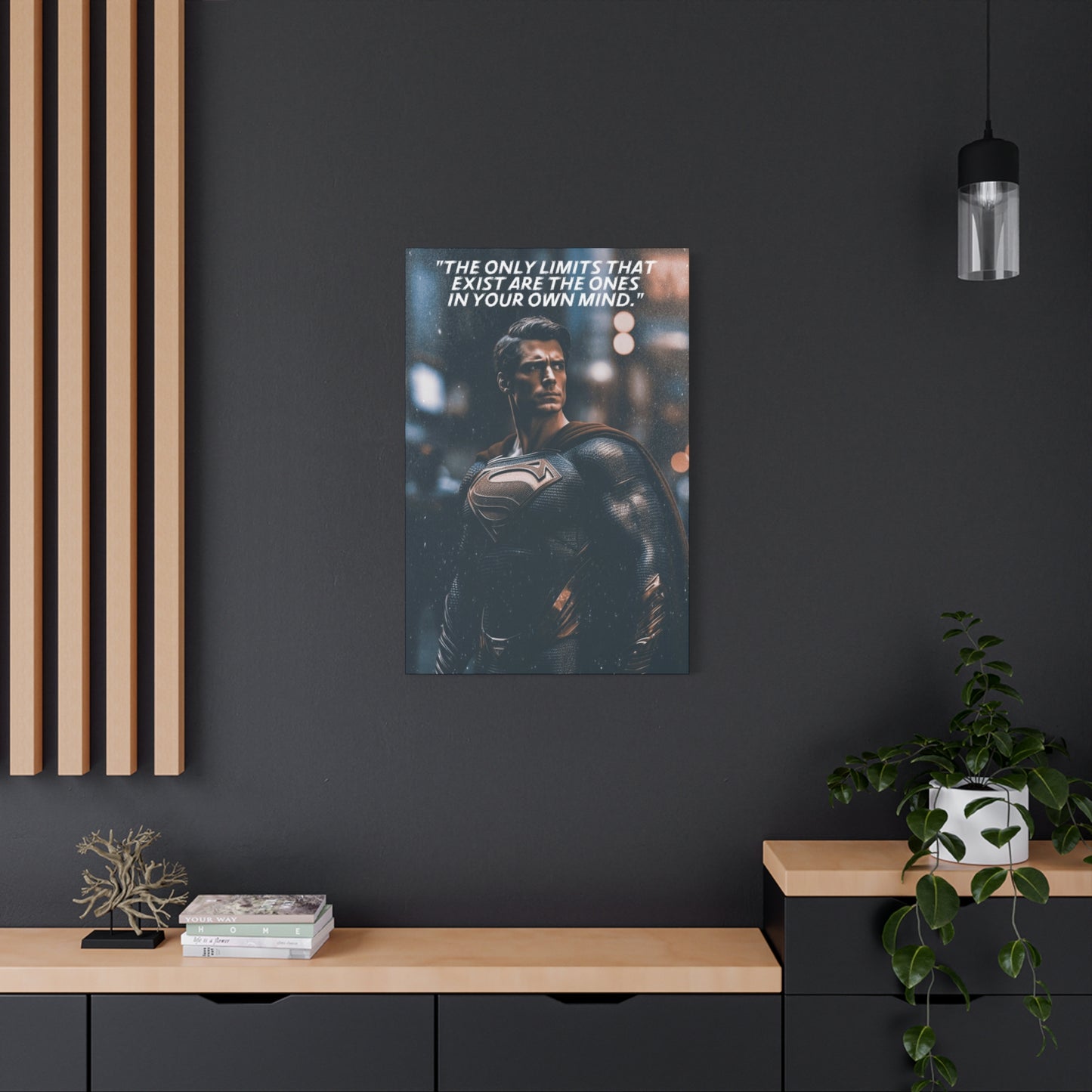 Superman Motivational Canvas