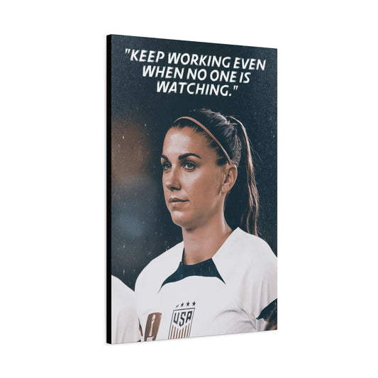 Alex Morgan Motivational Canvas